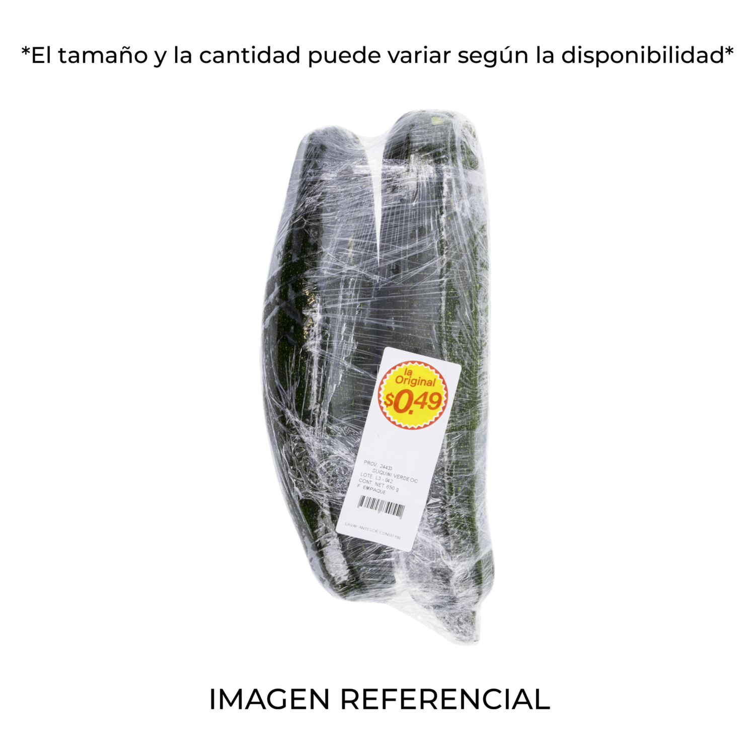 Suquini Verde LA ORIGINAL 650 G