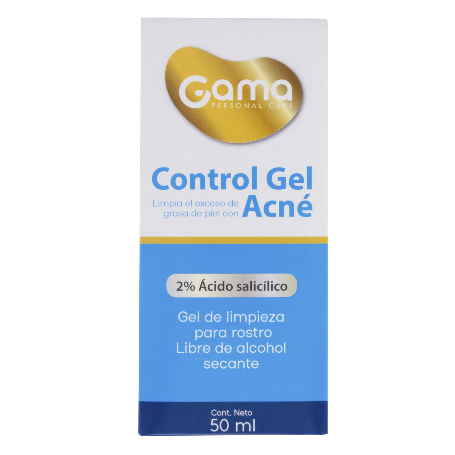 Limpiador Facial En Gel Anti Acné GAMA 50 Ml