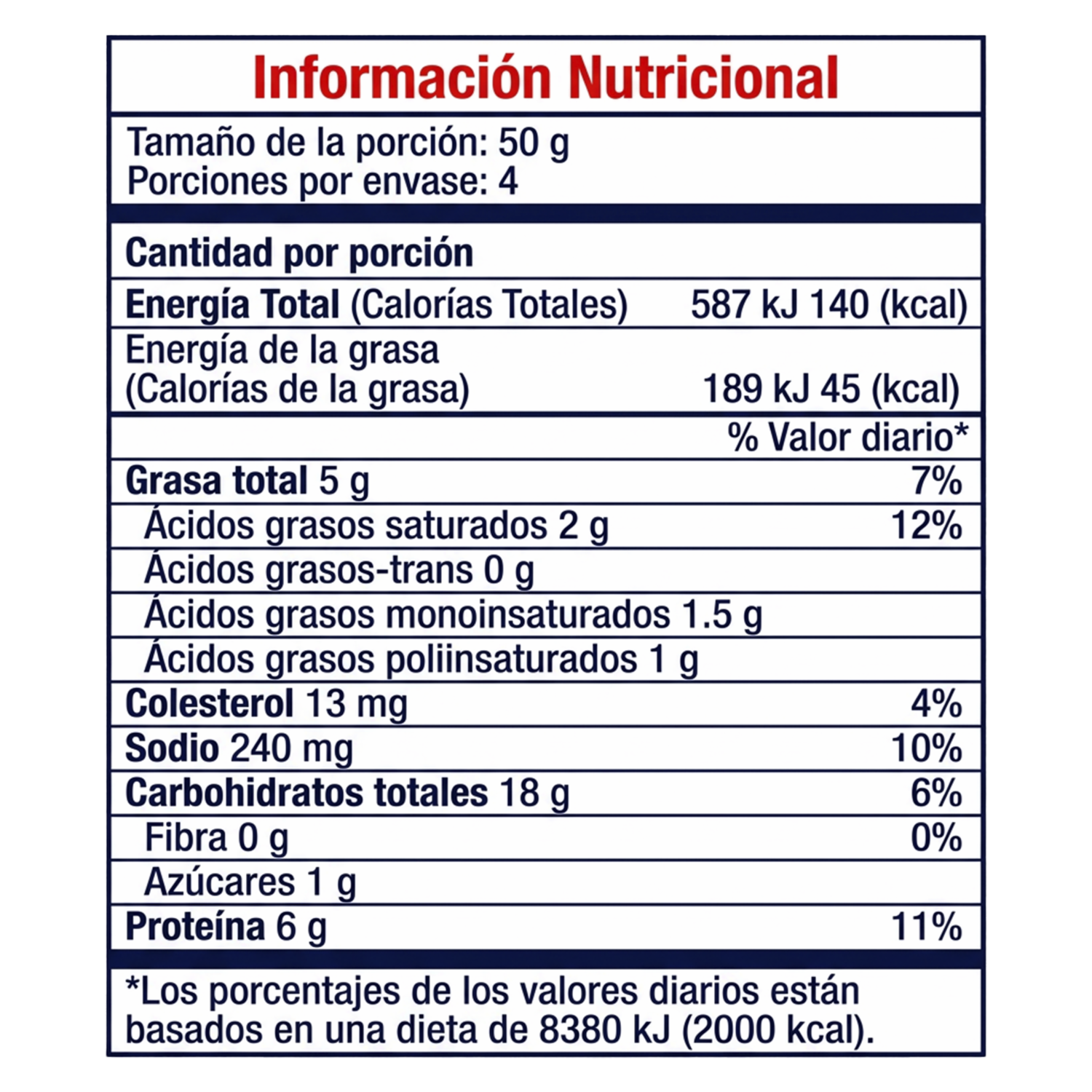 Pizza Congelada De Jamón Y Queso EL ARTESANAL 240 G