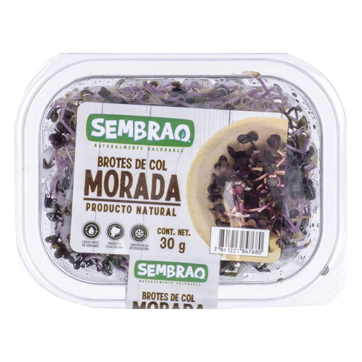 Brotes De Col Morada SEMBRAO 30 G