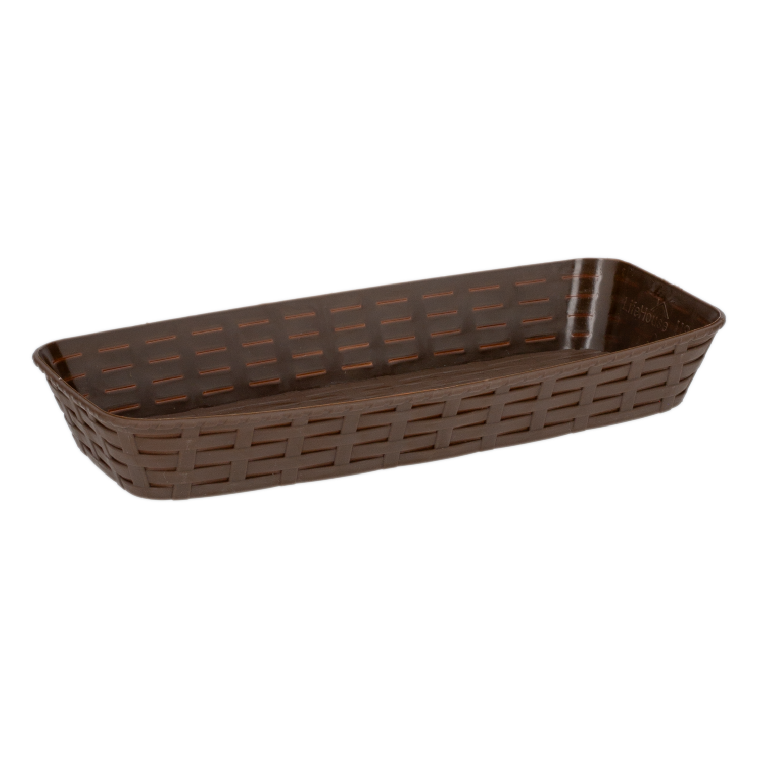 Canastilla Porta Cubiertos Rattan Surtido Tierra FREE HOME 24X11.5X4  Cm