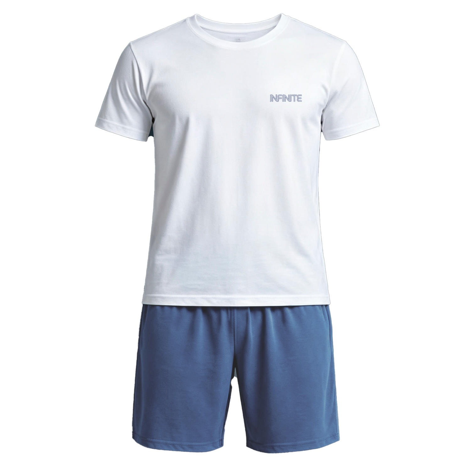 Pijama Cuello Redondo Manga Corta Short GK BASIC