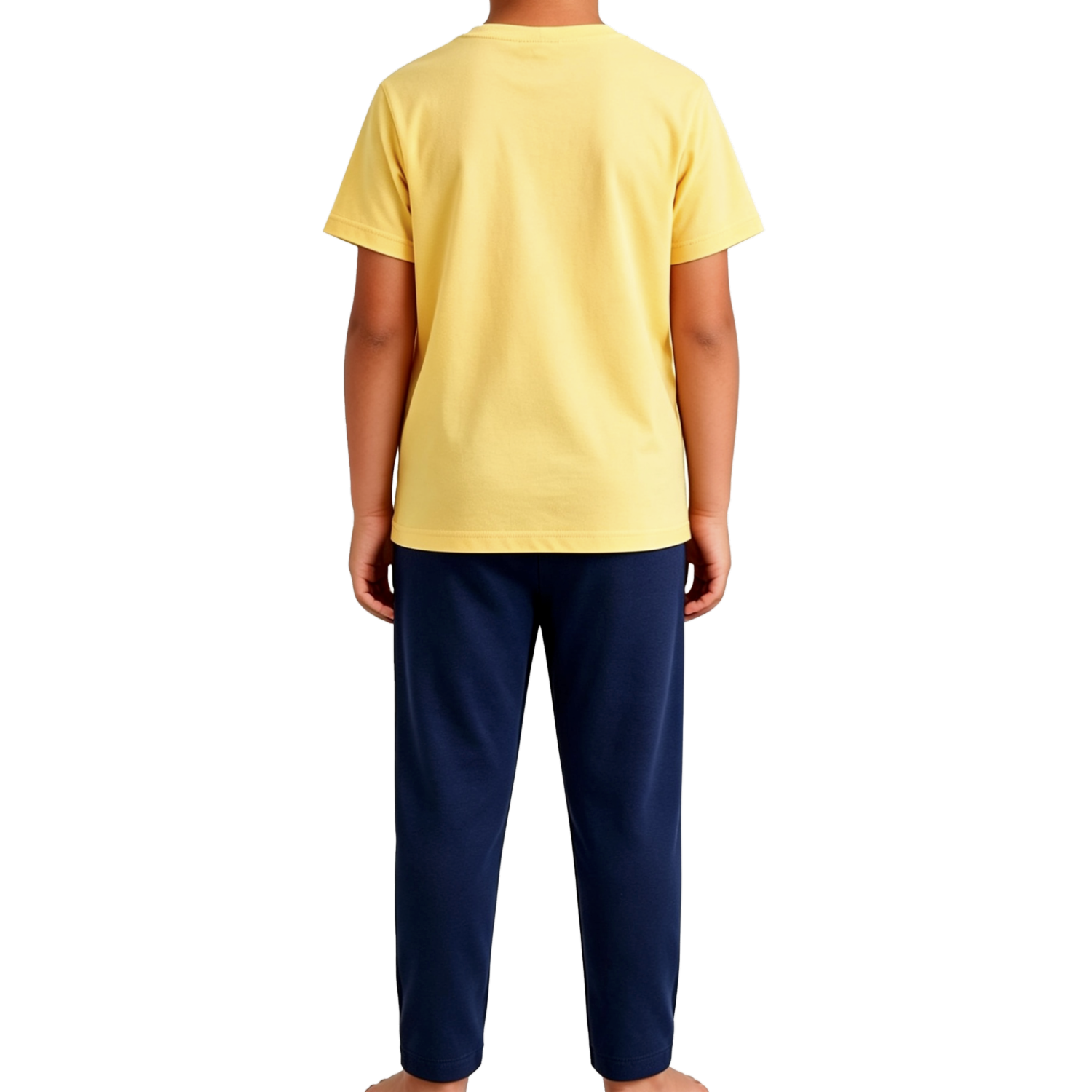 Pijama Cuello Redondo Manga Corta Y Pantalón GK BASIC
