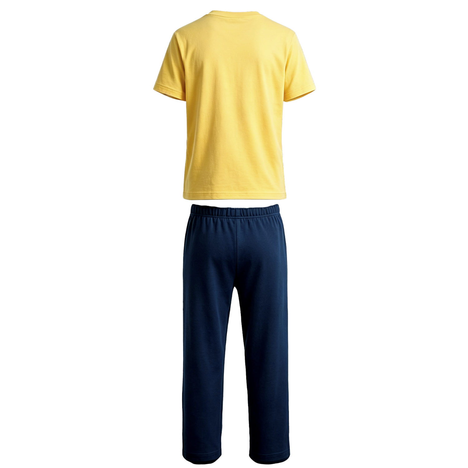 Pijama Cuello Redondo Manga Corta Y Pantalón GK BASIC