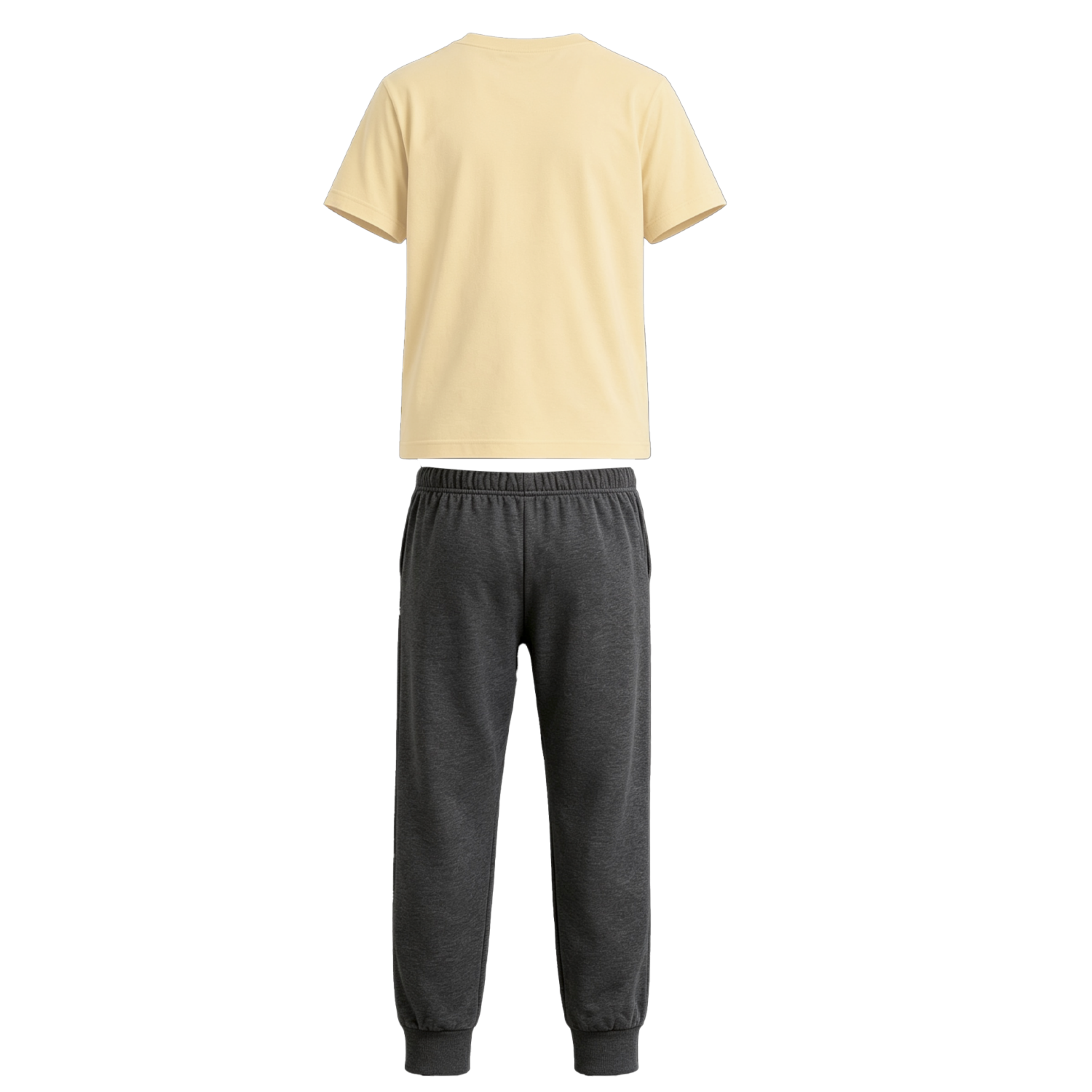 Pijama Cuello Redondo Manga Corta Y Jogger GK BASIC