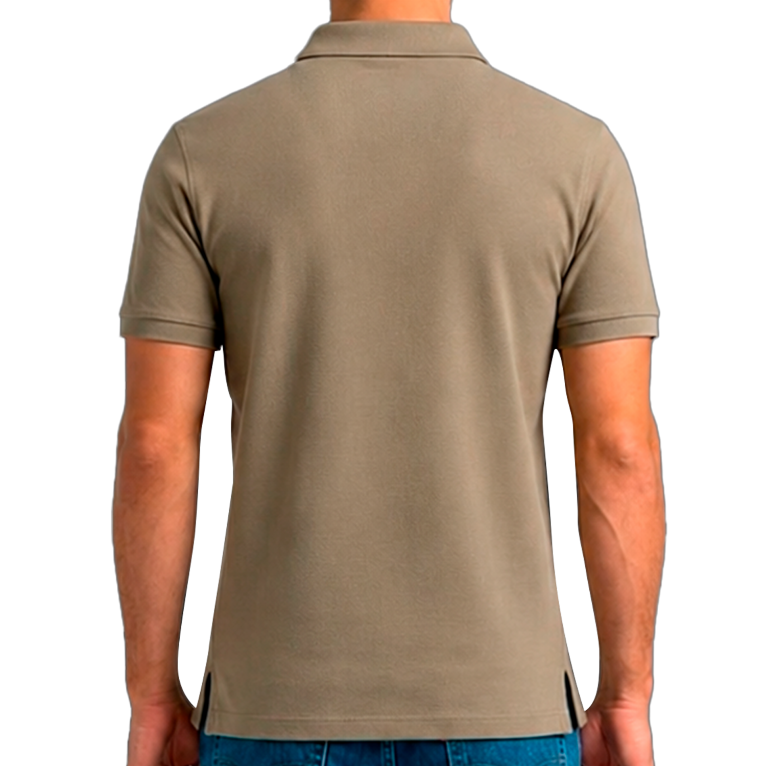 Camiseta Polo Cuello Sport Con Botones Manga Corta GK BASIC