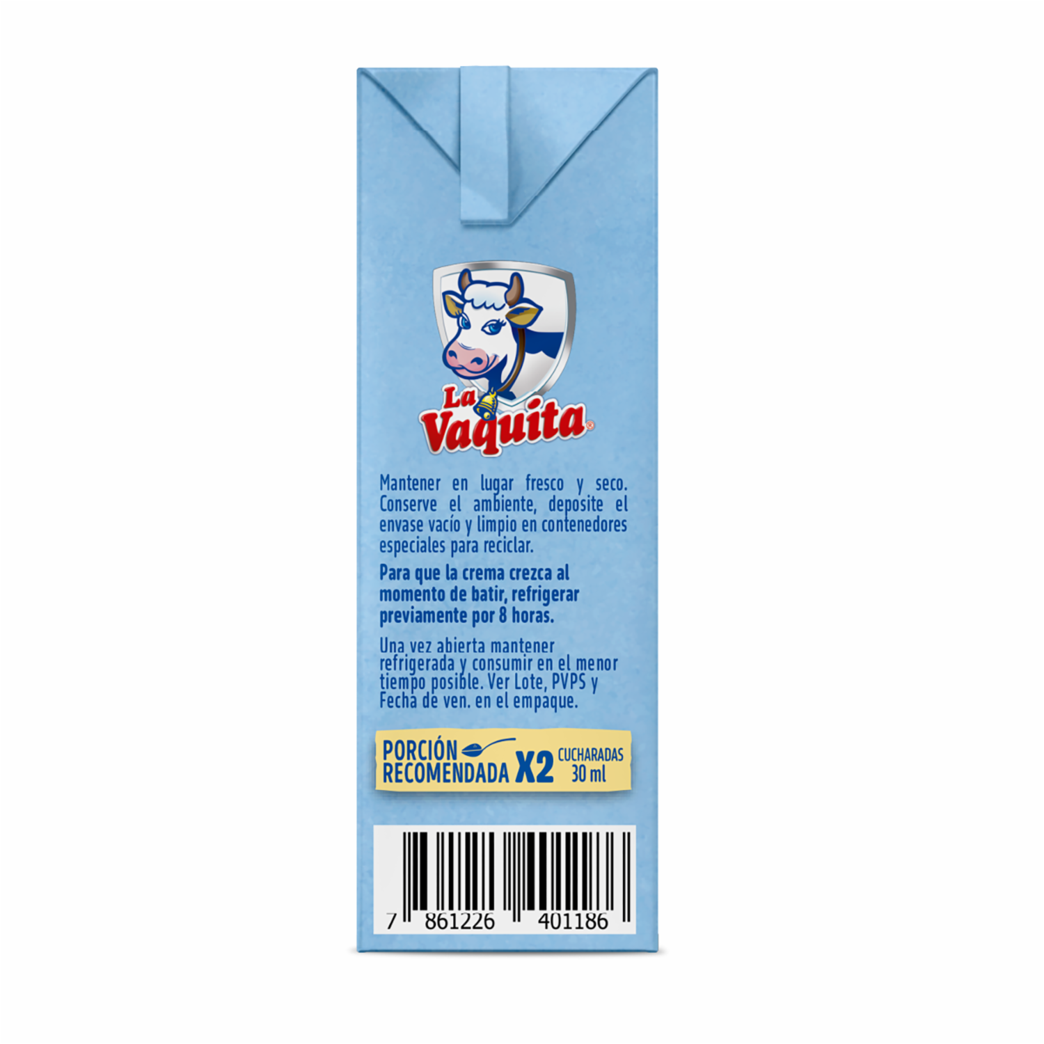 Crema De Leche UHT LA LECHERA 236 Ml