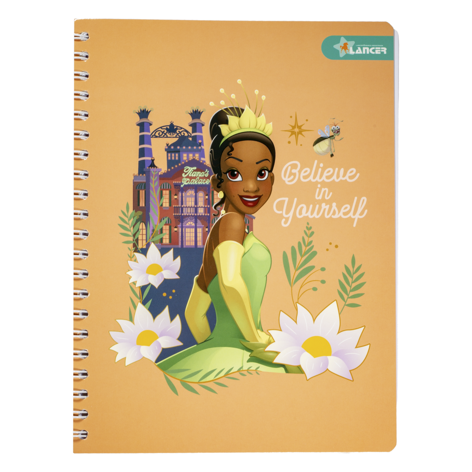 Cuaderno Universitario De  1 Línea Princesas DISNEY 100 Hojas
