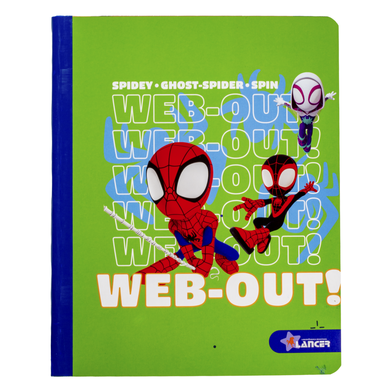 Cuaderno Cosido  Diseño Spidey DISNEY 100 Hojas