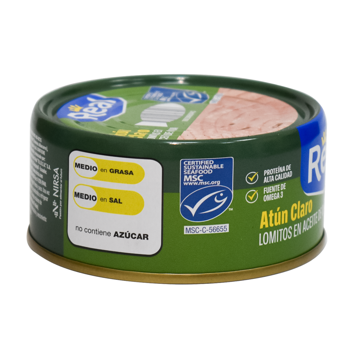 Atún Claro Lomitos En Aceite Oliva REAL 160 G