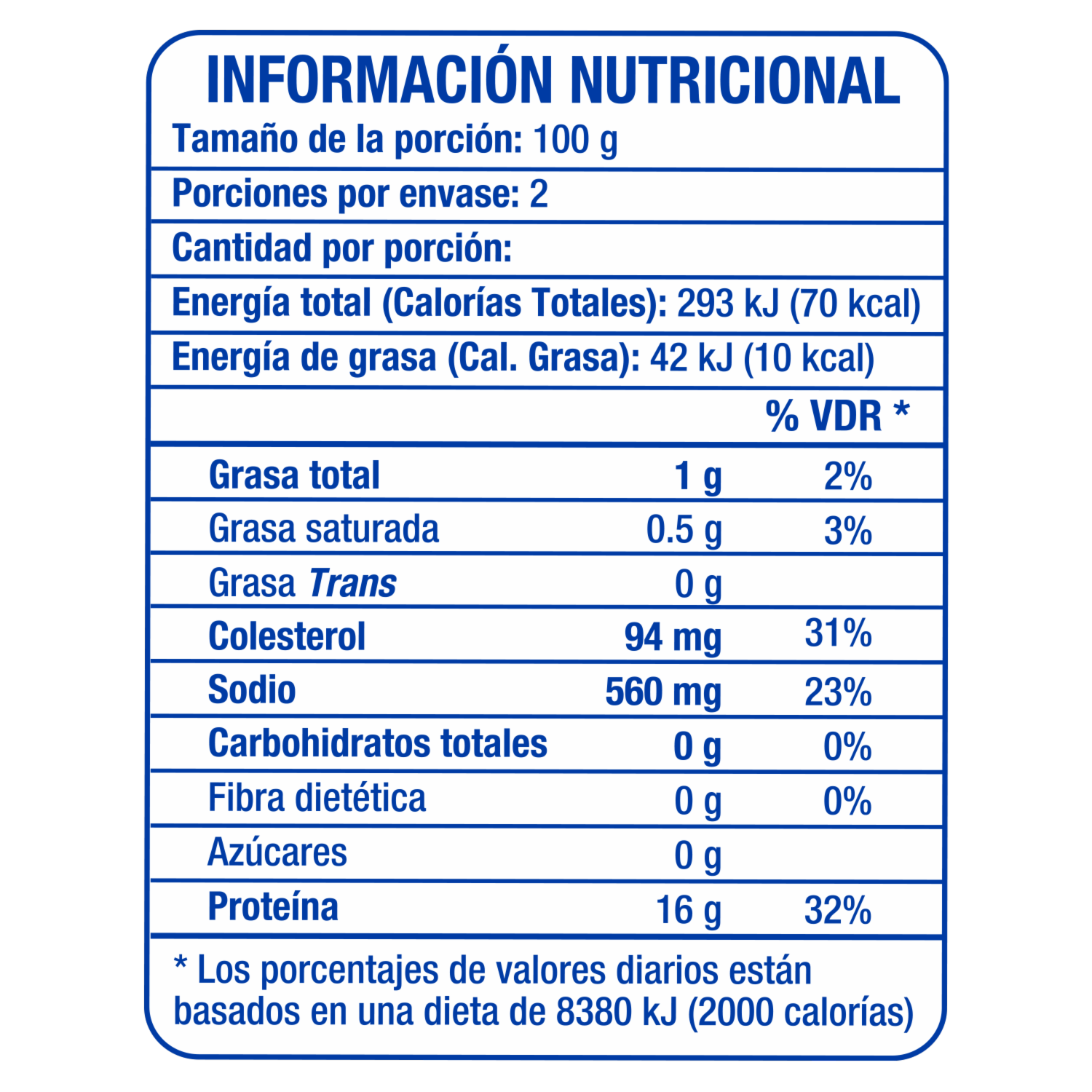 Camarón Congelado Pelado Y Desvenado Línea Diaria REAL 225 G