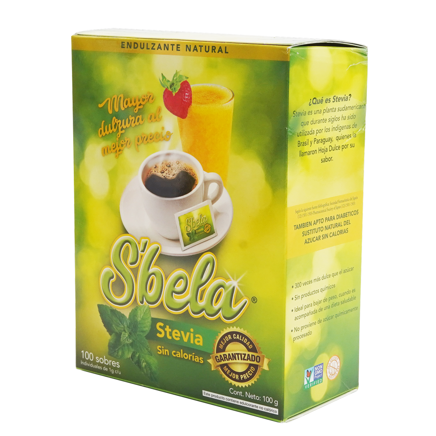 Endulzante Sin Gluten Bela STEVIA LIFE 100 G
