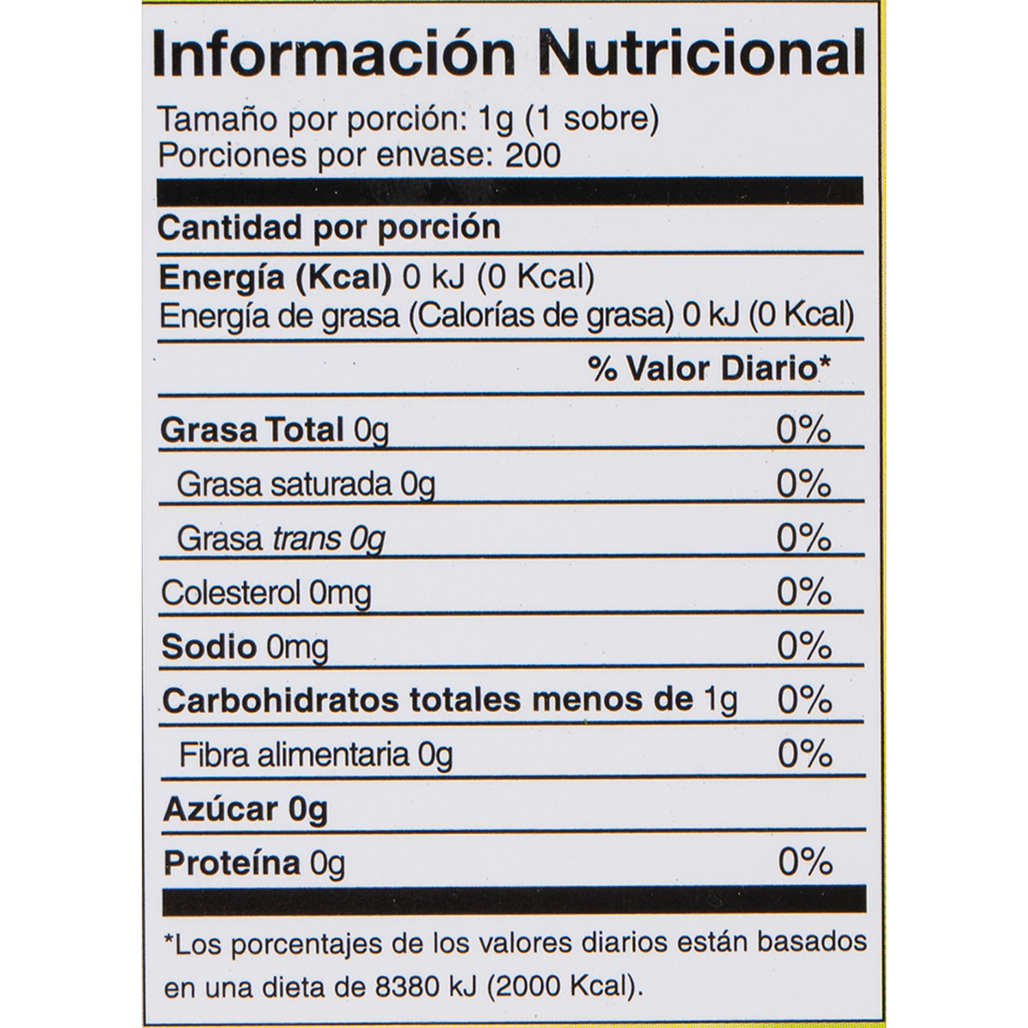Endulzante Sin Gluten Bela STEVIA LIFE 200 G
