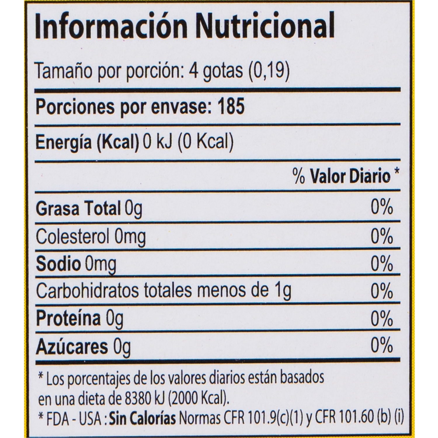 Endulzante Liquido STEVIA LIFE 35 Ml