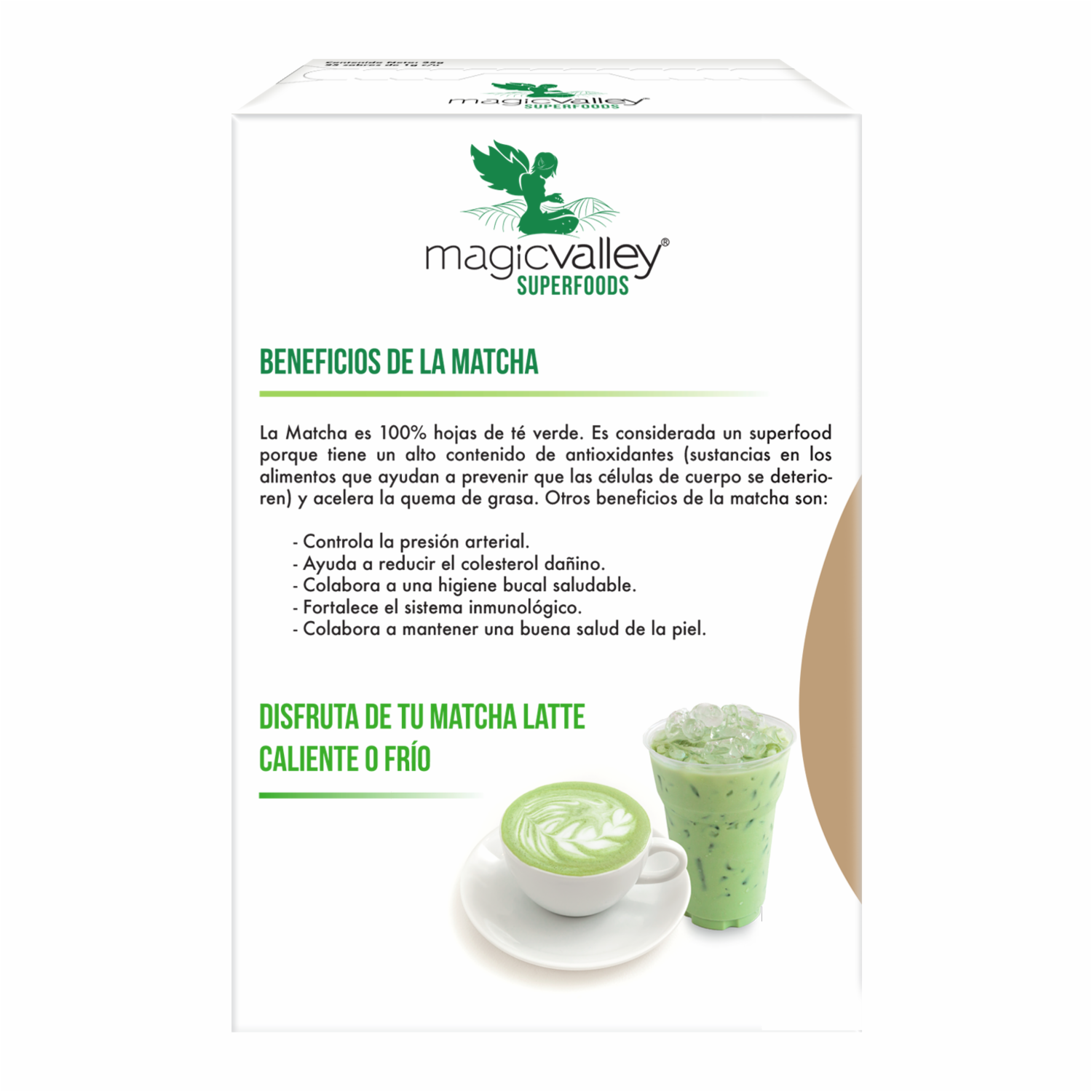 Matcha En Polvo MAGIC VALLEY SUPERFOODS 75 G