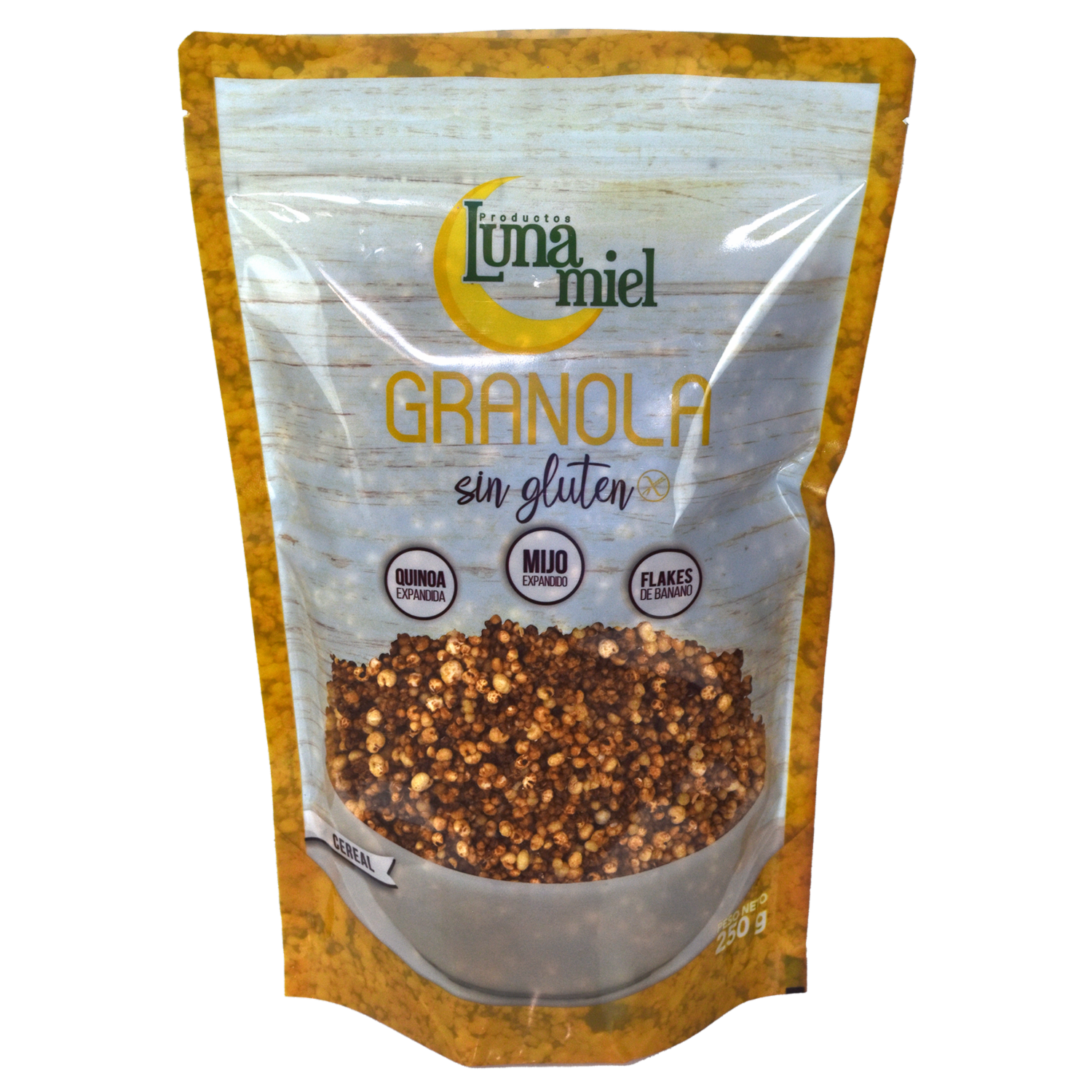 Granola Con Miel Sin Gluten LUNA MIEL 250 G