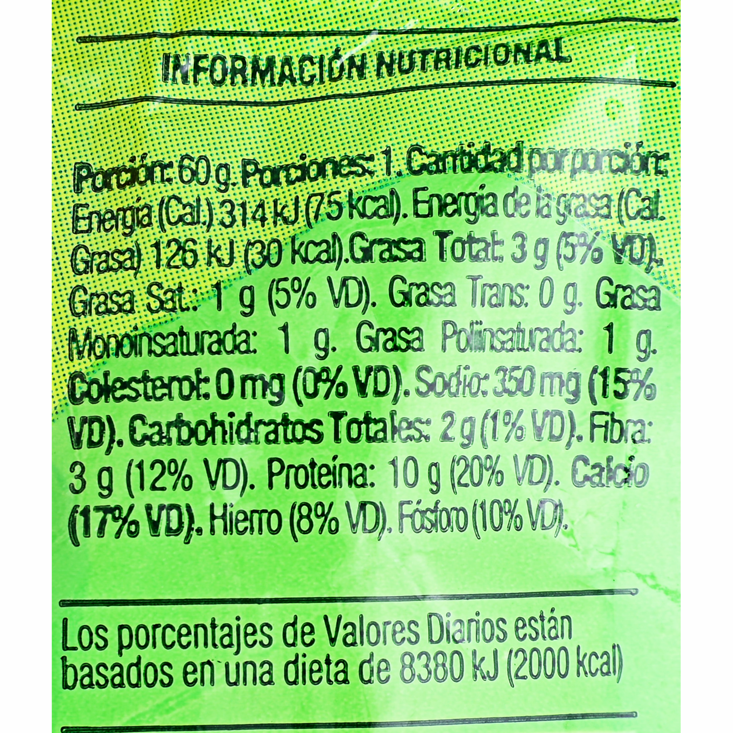 Chochos Con Sal Marina LAVERDE 60 G