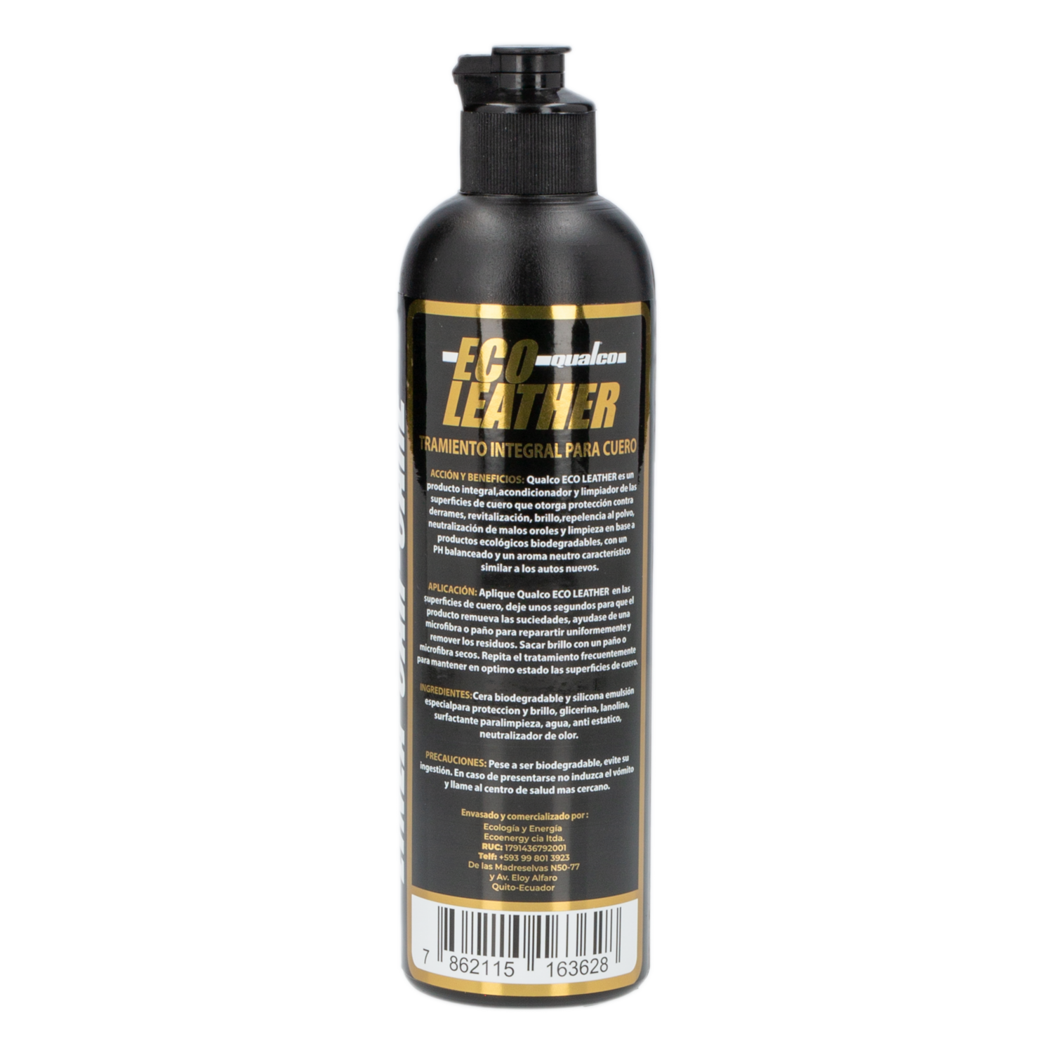 Acondicionador De Cuero Aroma Auto Nuevo QUALCO 275 Ml