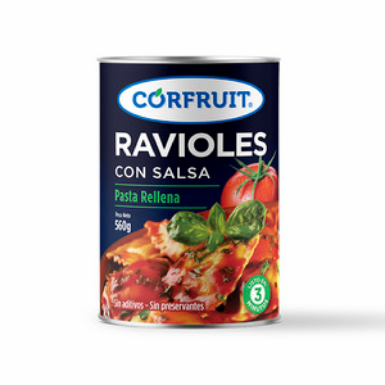 Ravioles Con Salsa CORFRUIT Lata