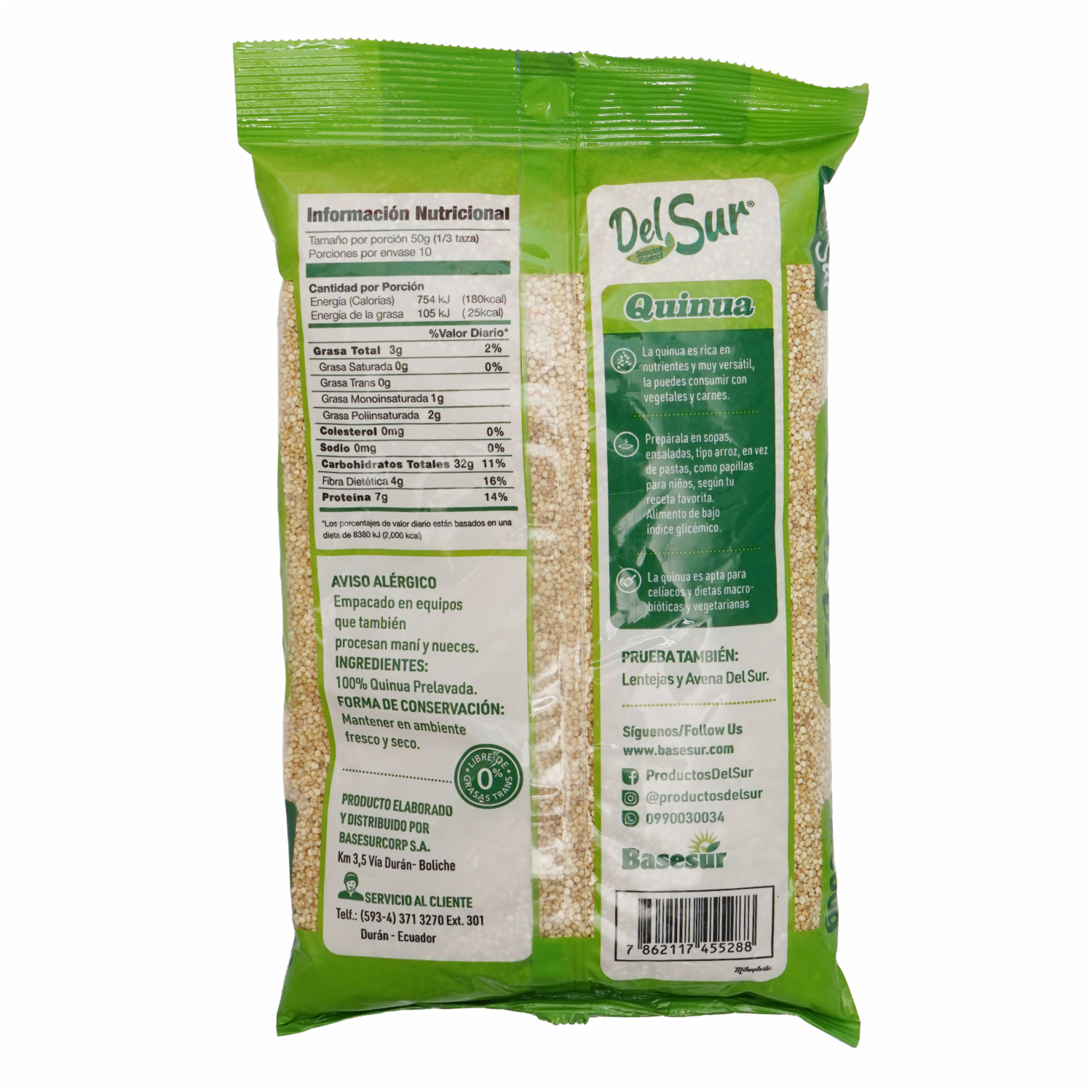 Quinua Natural DEL SUR 500 G
