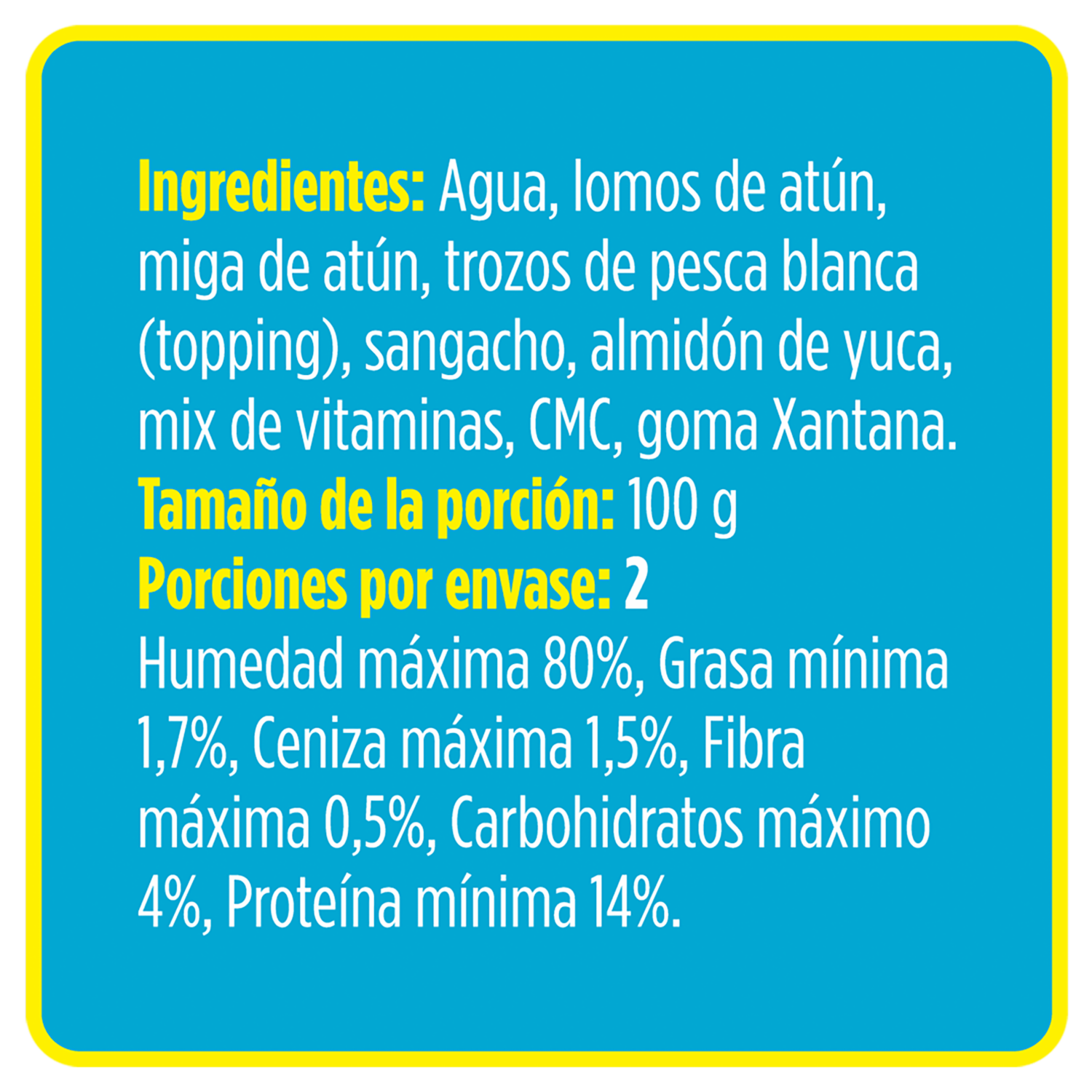 Alimento Húmedo Para Gatos De Atún Con Pesca Blanca PURE NATURE 156 G