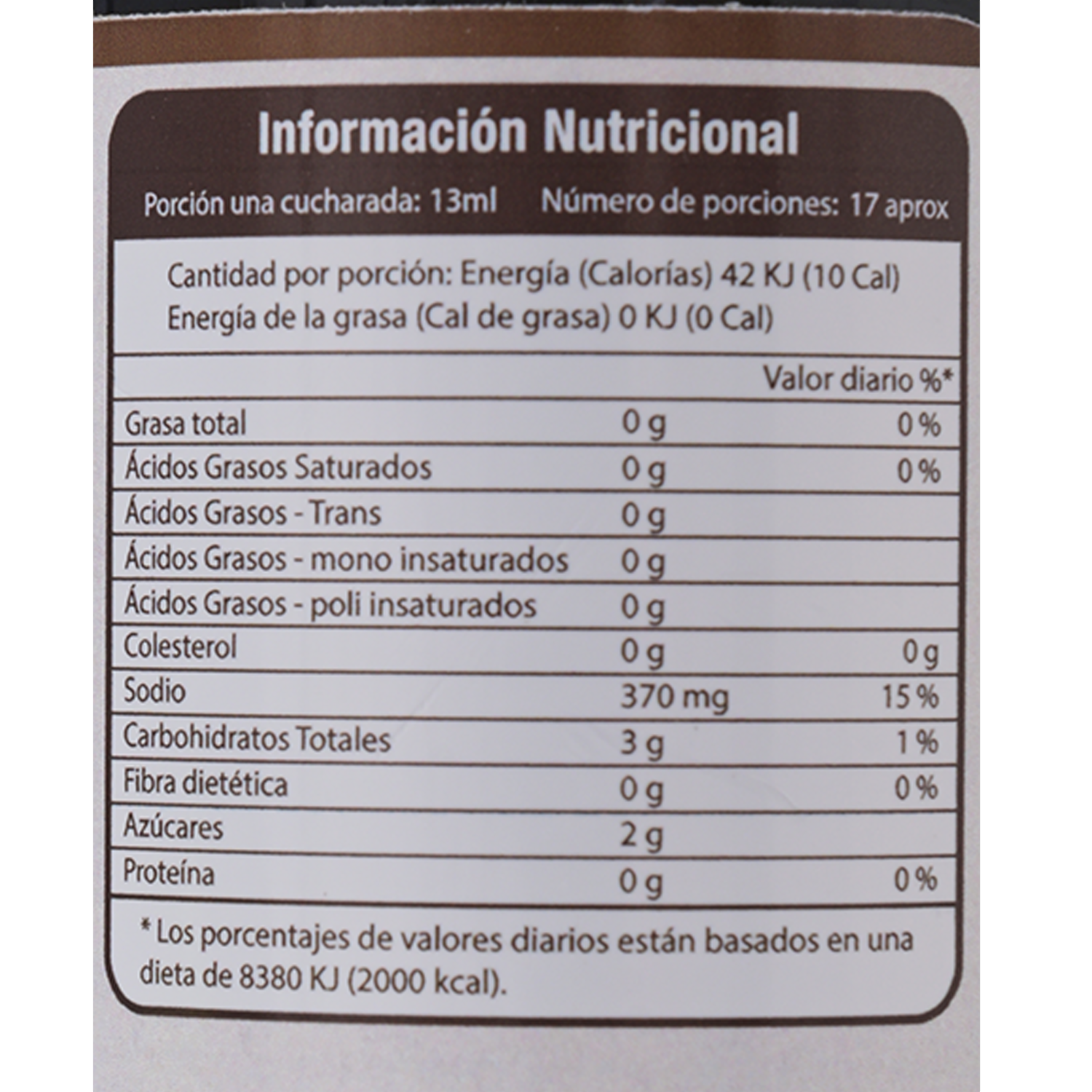 Salsa Inglesa Cárnica CHEF DANIEL 215 G