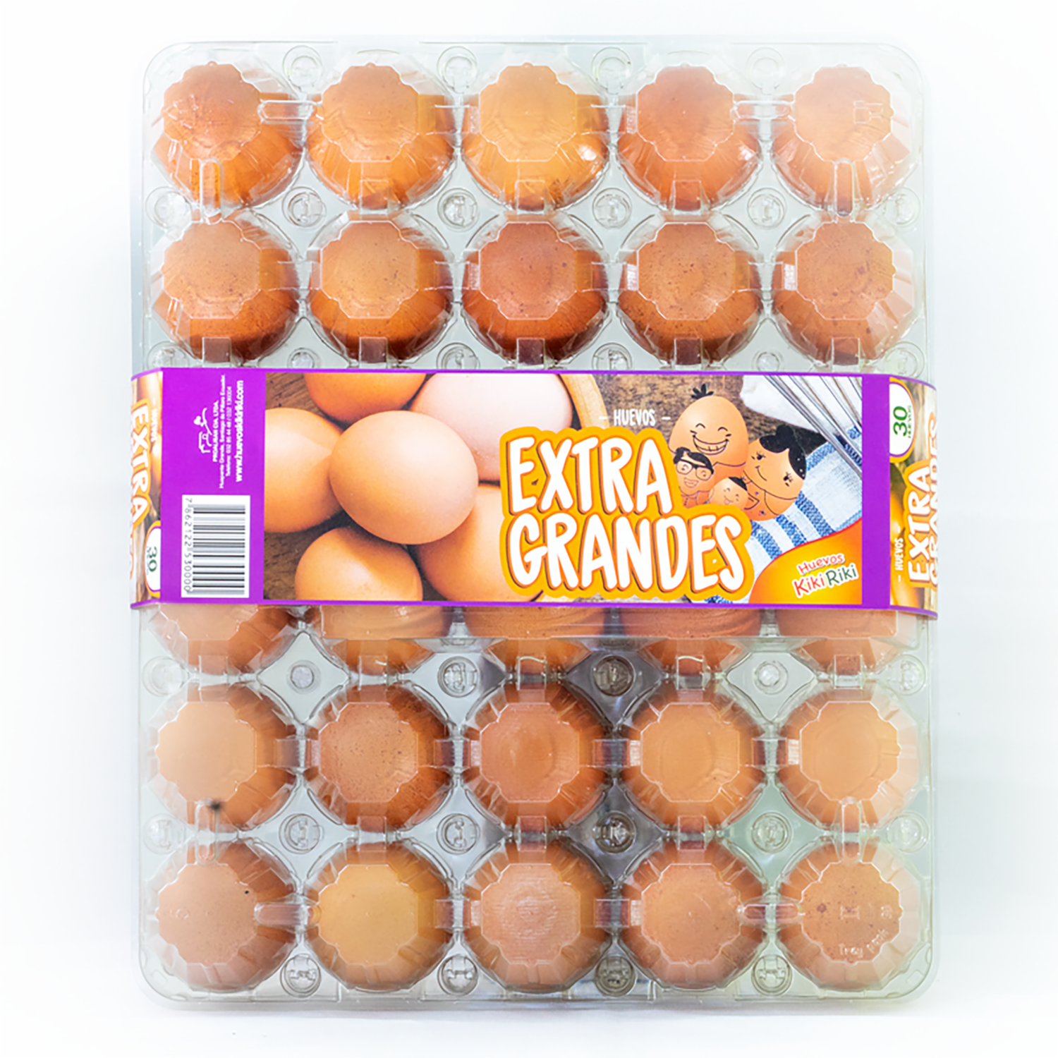 Huevos Extra Grandes KIKI RIKI X 30 Uds