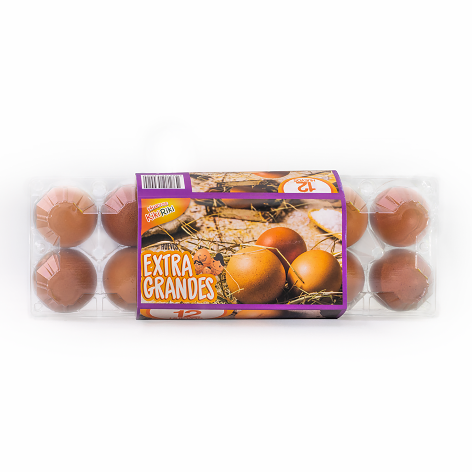 Huevos Extra Grandes KIKI RIKI X 12 Uds