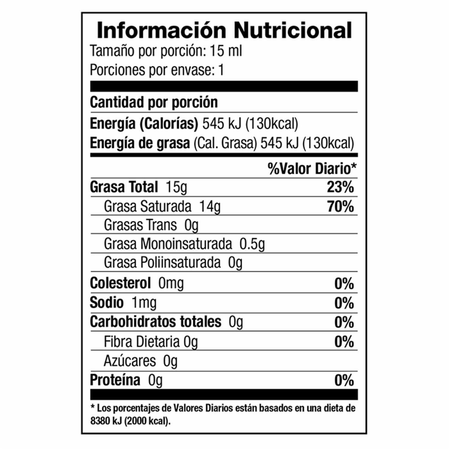 Aceite De Coco KARAY Sachets
