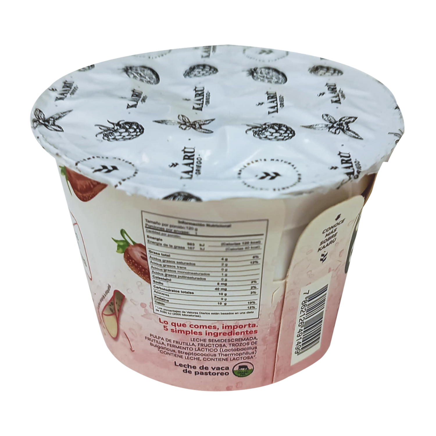 Yogurt Griego Frutilla KAARÙ 120 G