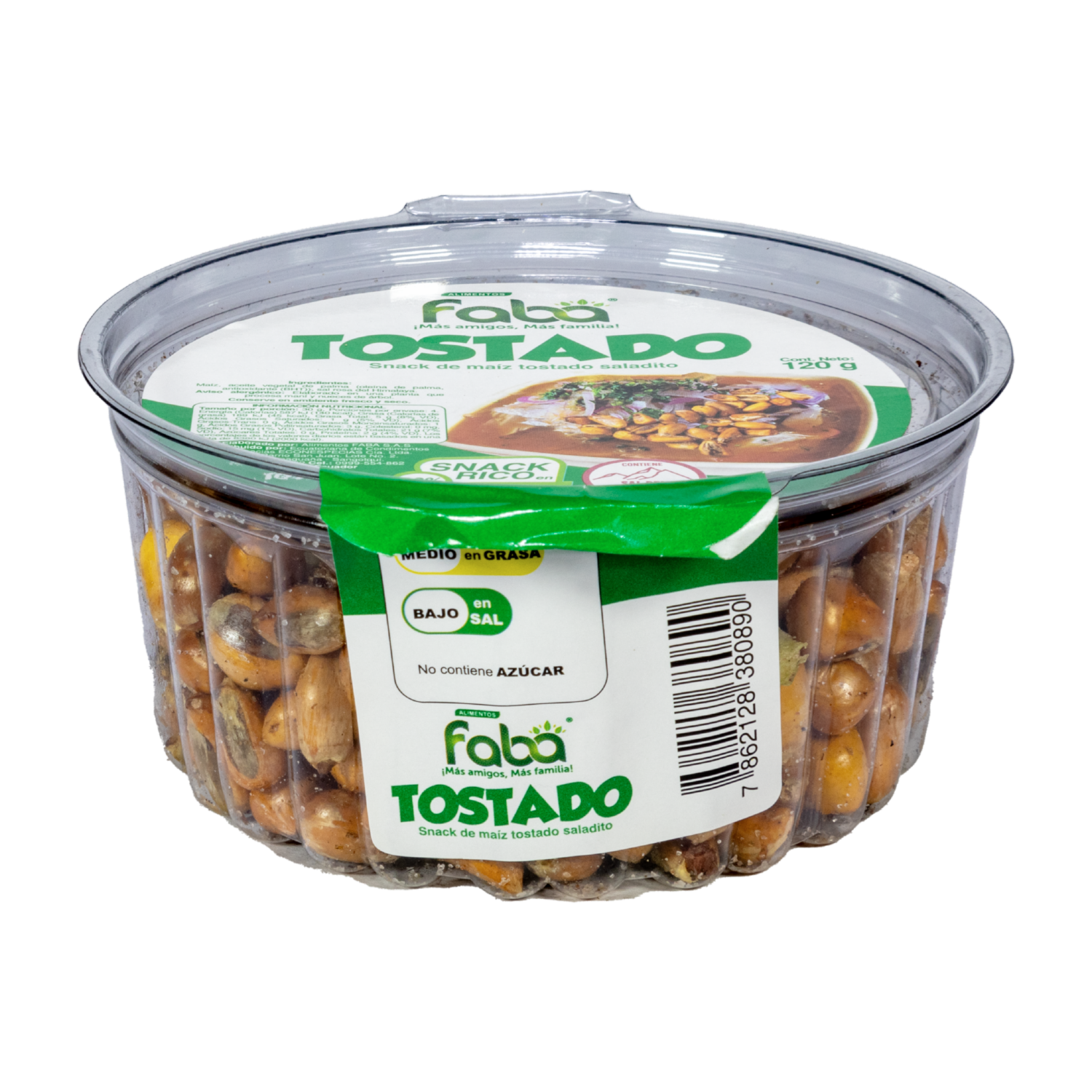 Tostado Salado FABA 120 G