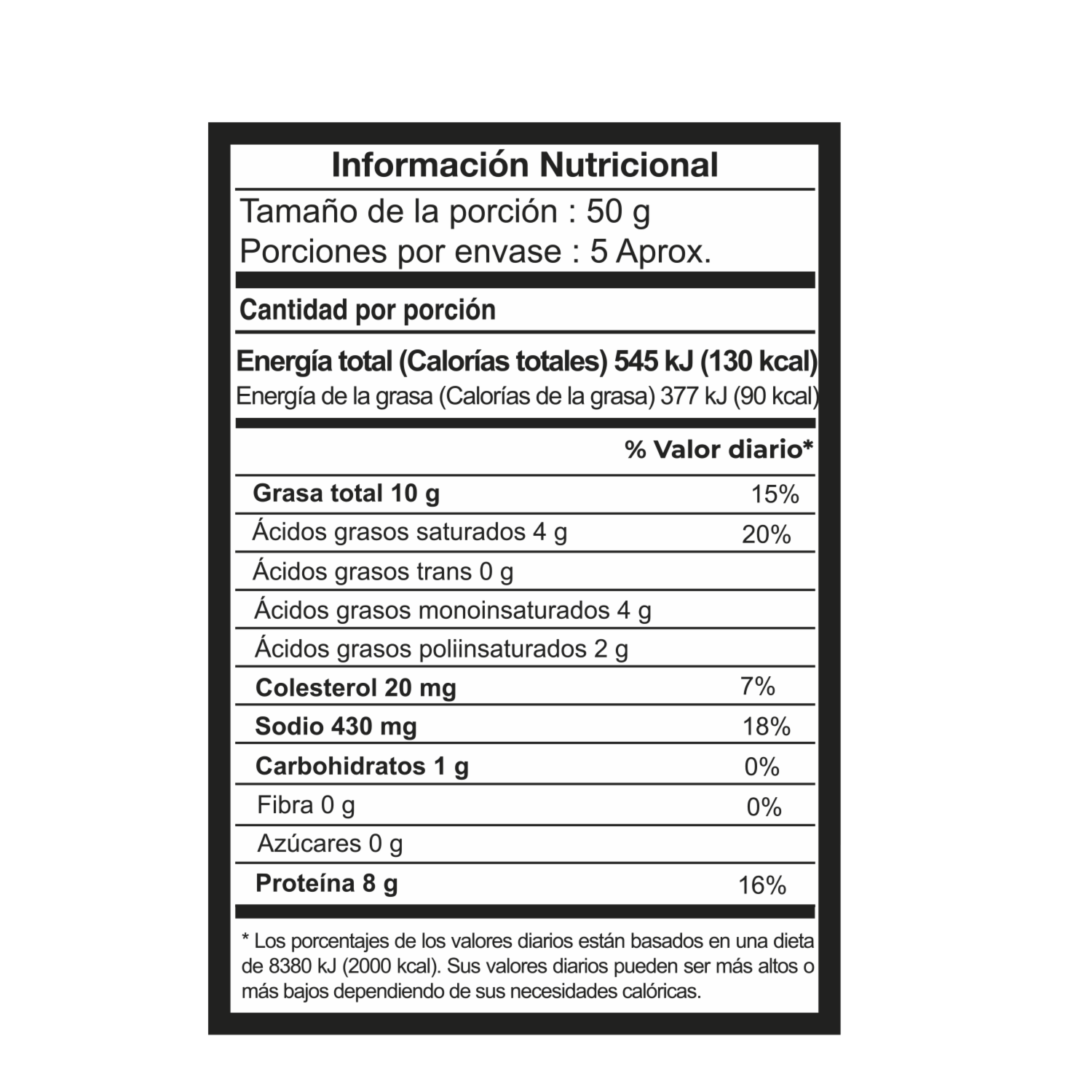 Chorizo Artesanal Campestre GRANDES FOODS 250 G