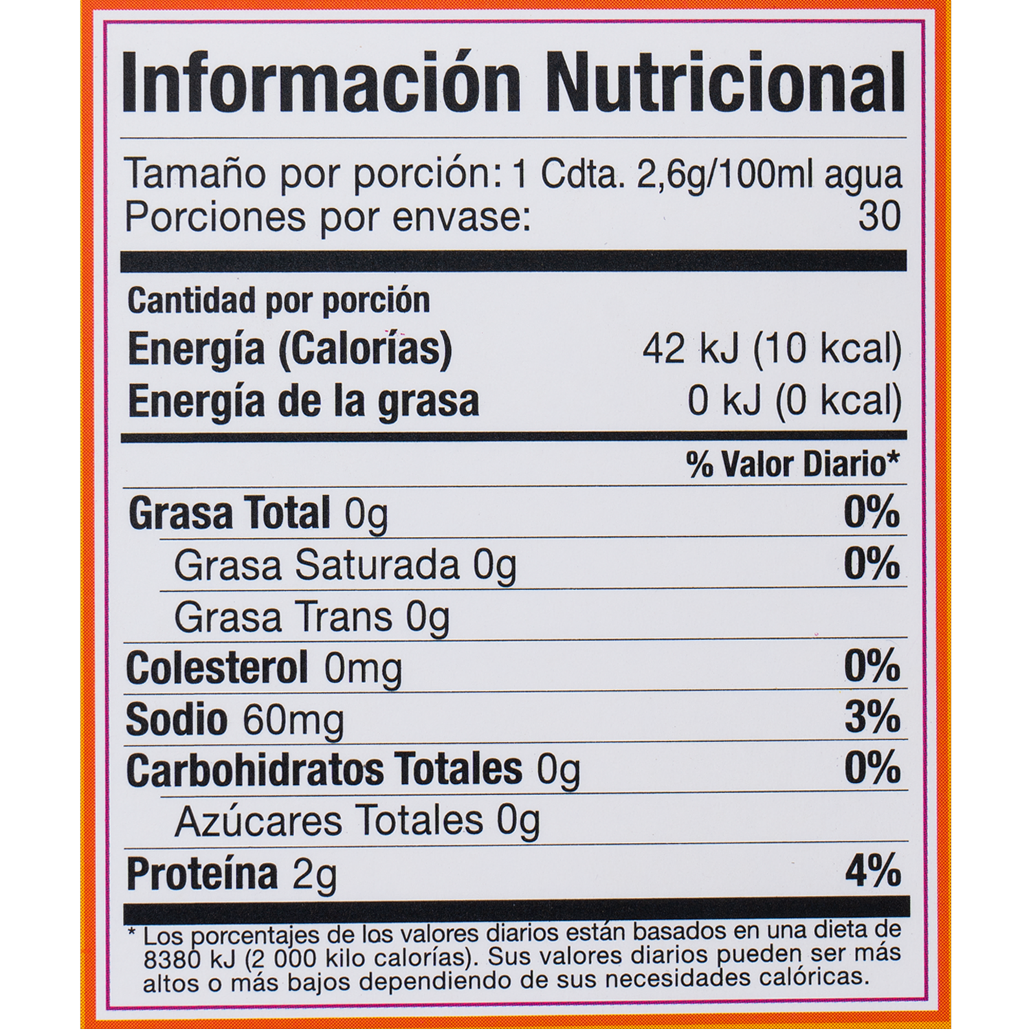 Gelatina Grande Sin Azúcar Mandarina KINÚ 78 G