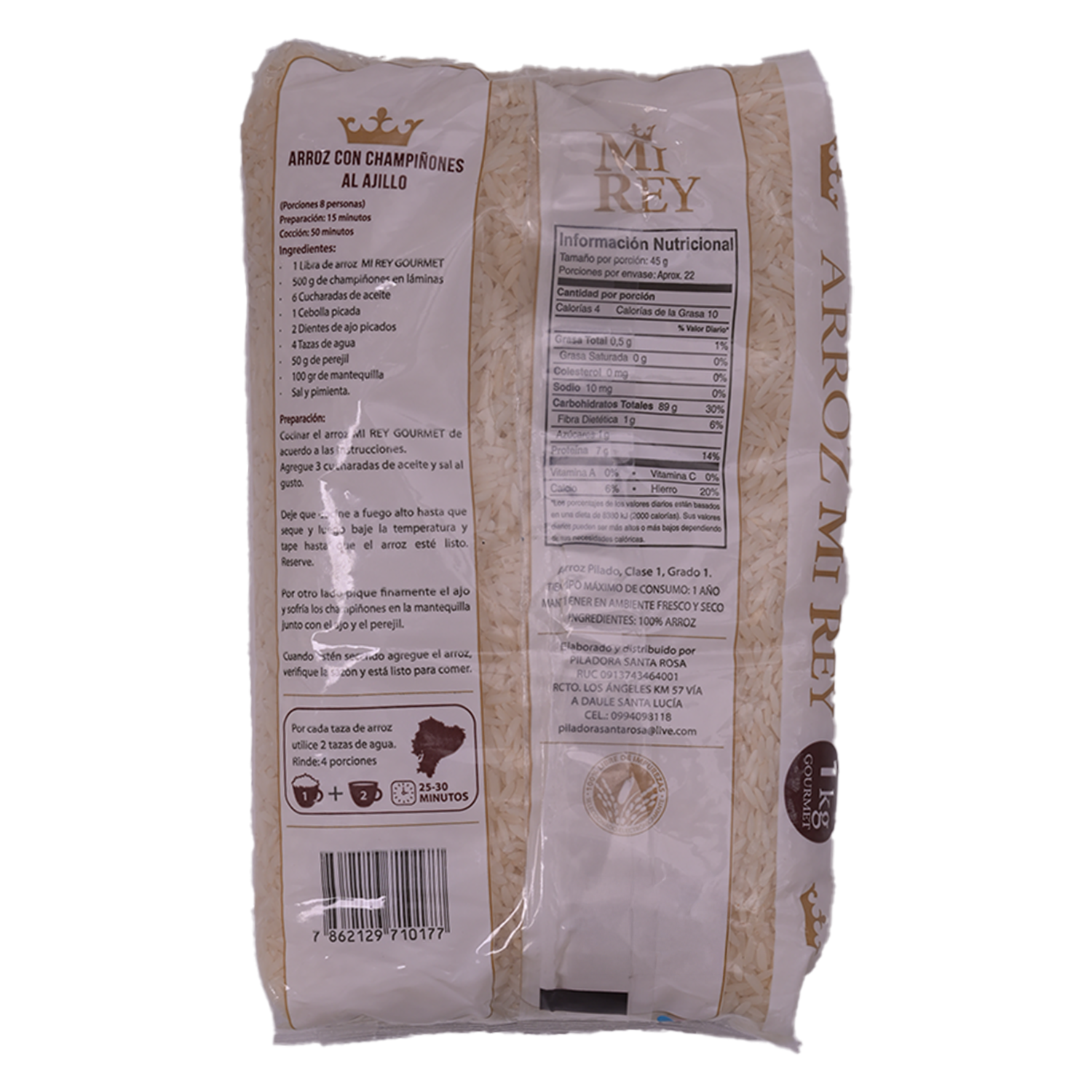 Arroz Natural MI REY Funda