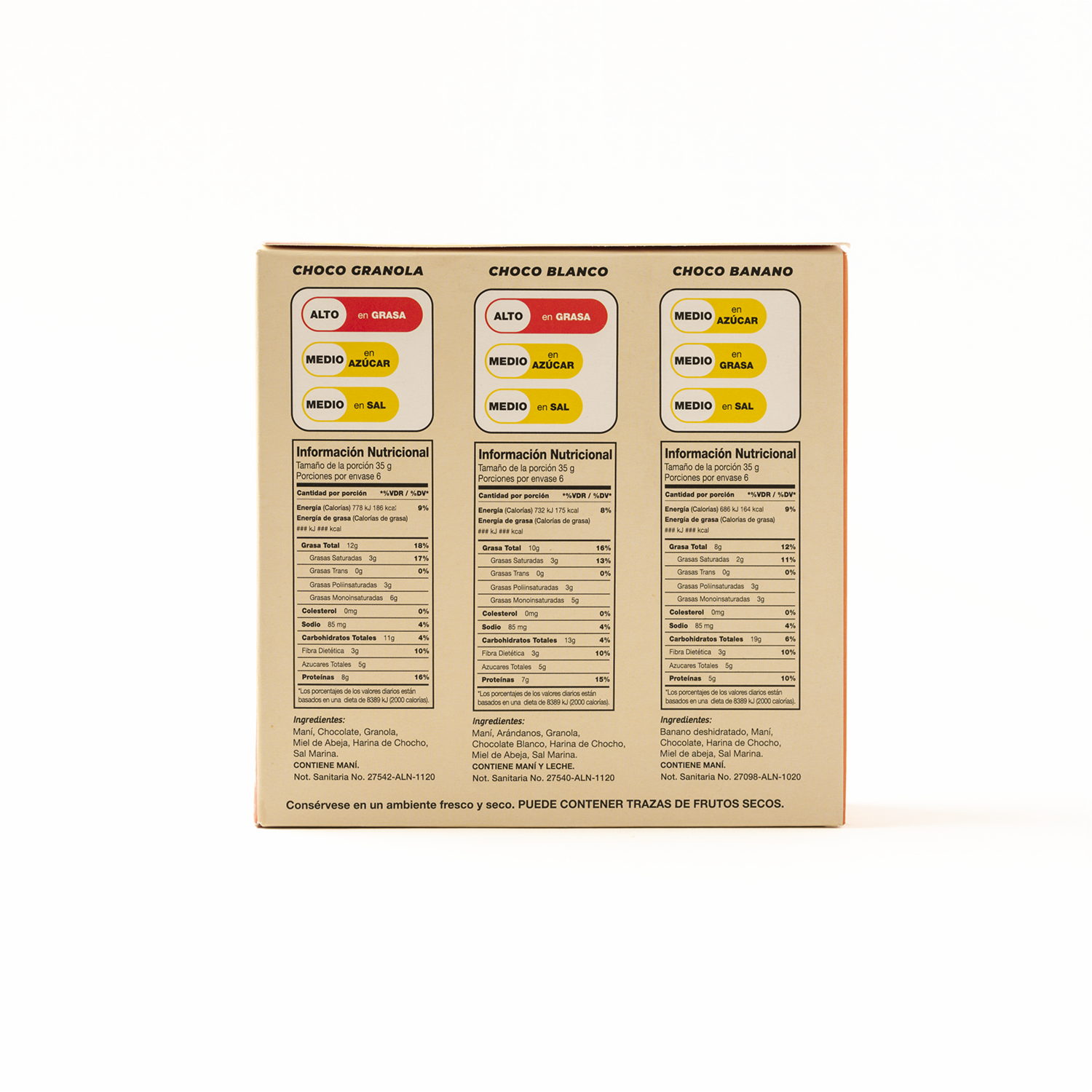 Barra Energética Mix De Sabores KANDÚ 140 G