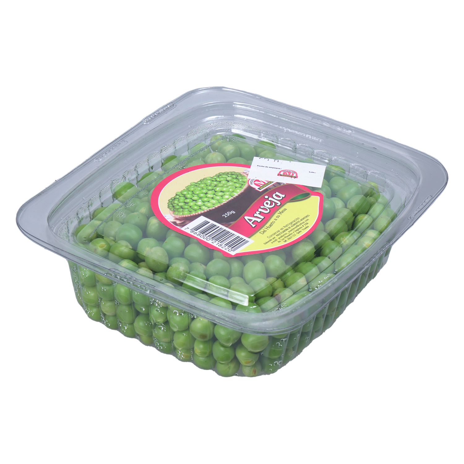Arvejas Frescas PRODUCTOS MONTEROS 250  G