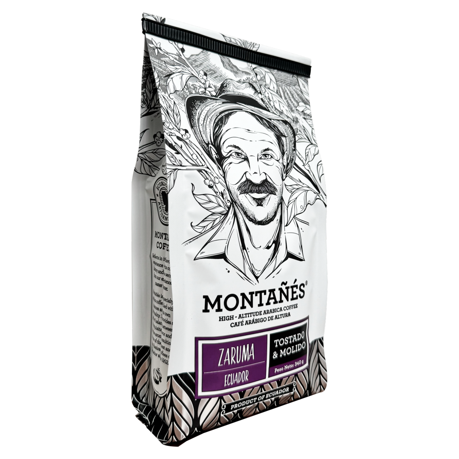 Café Tostado Y Molido Zaruma MONTAÑÉS 340 G