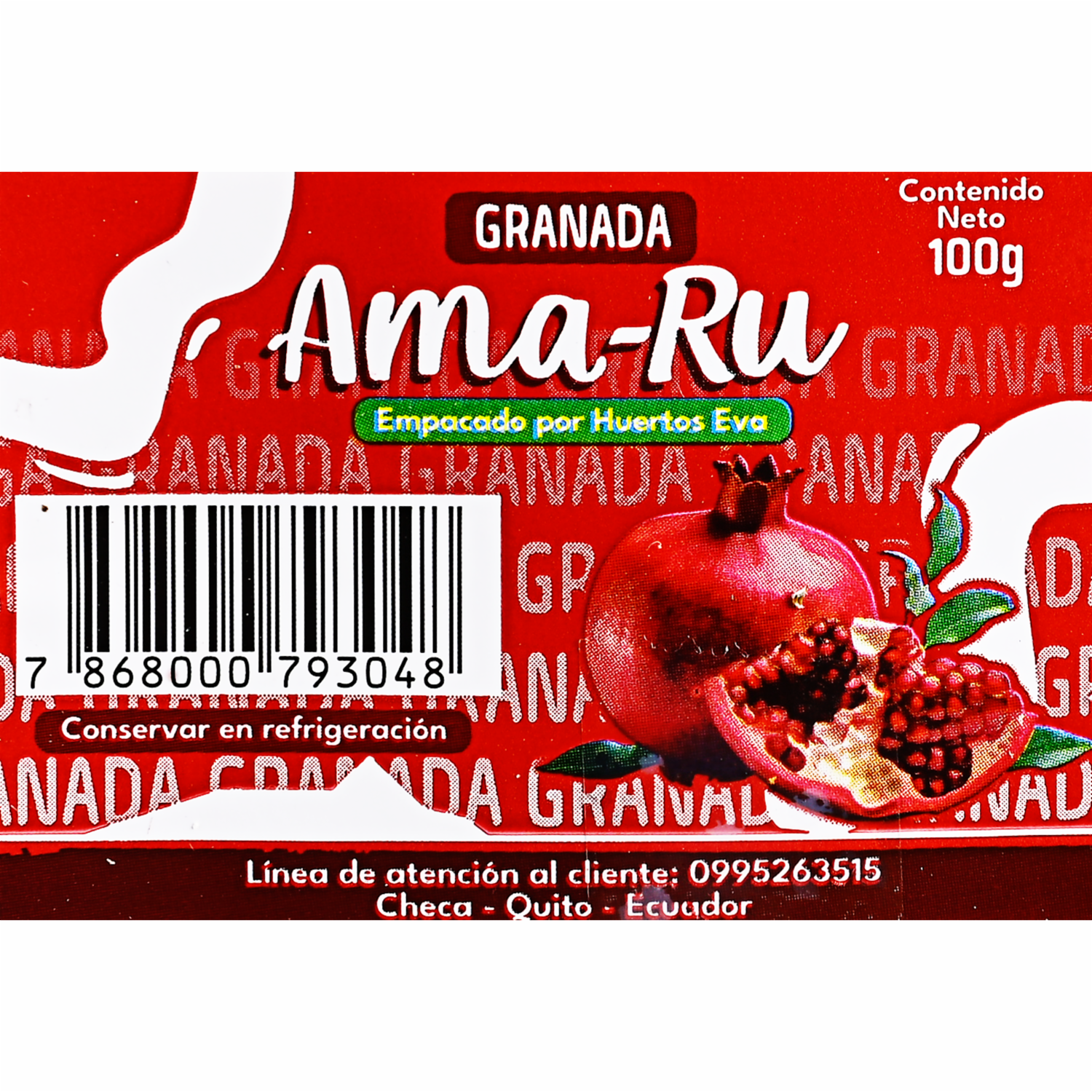 Granada Pelada AMA-RU 100 G