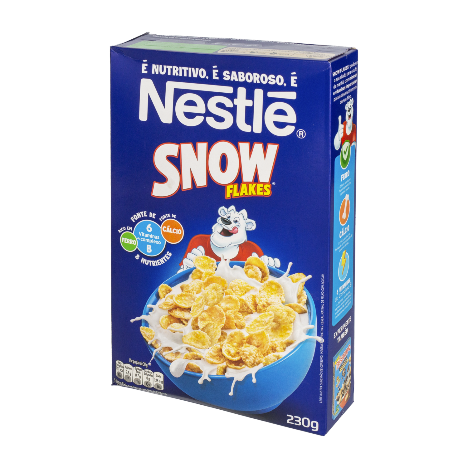 Cereal En Hojuelas Azucarado SNOW FLAKES 230 G