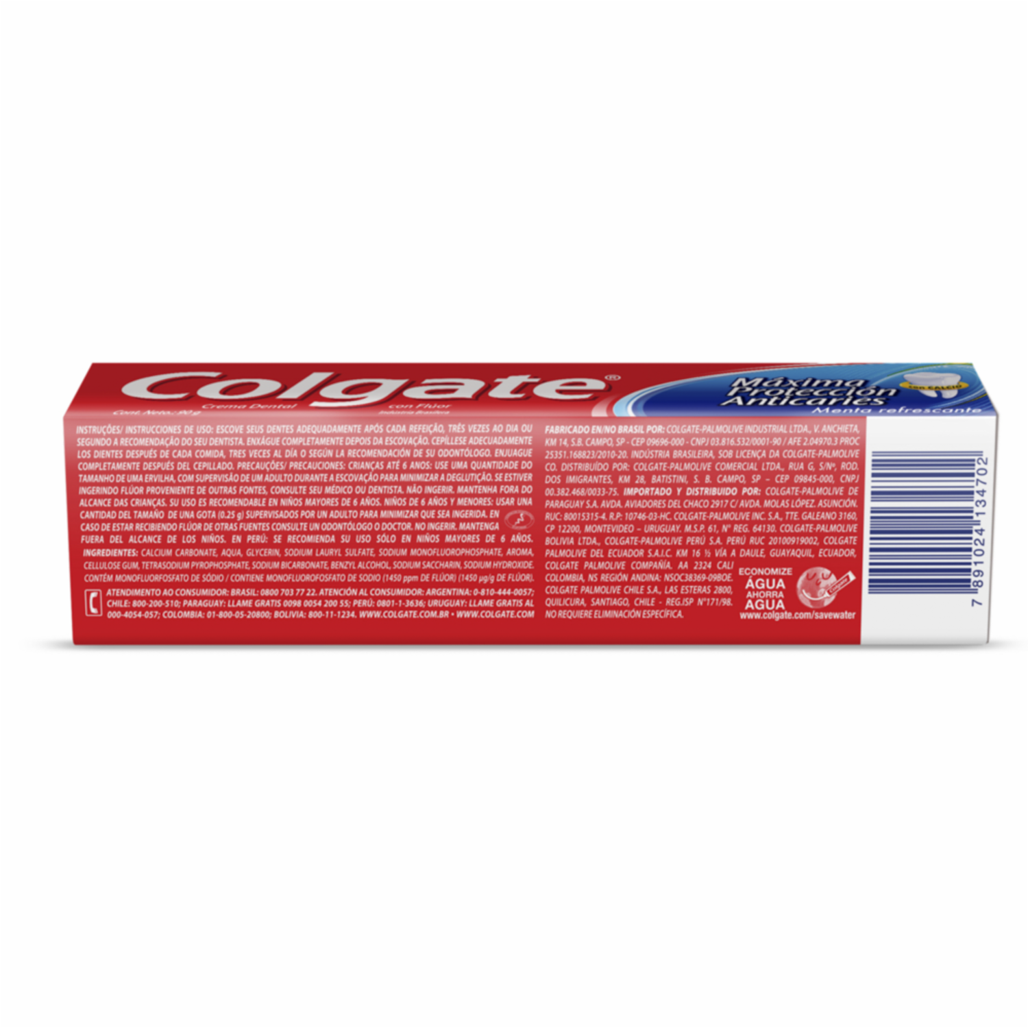 Pasta Dental Máxima Protección Anticaries COLGATE 90 G