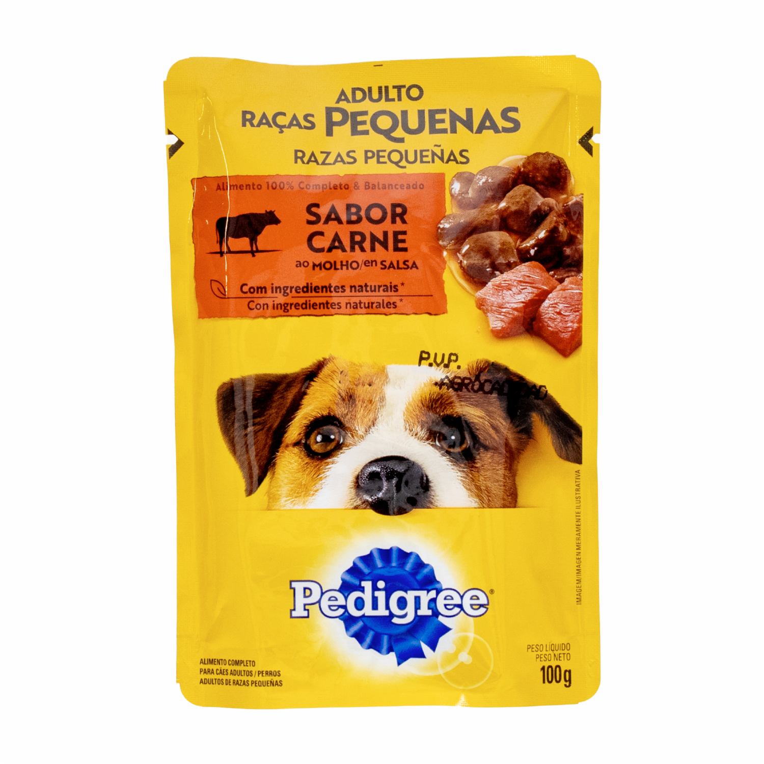 Alimento Húmedo Para Perros Sobre Carne En Salsa PEDIGREE 100 G
