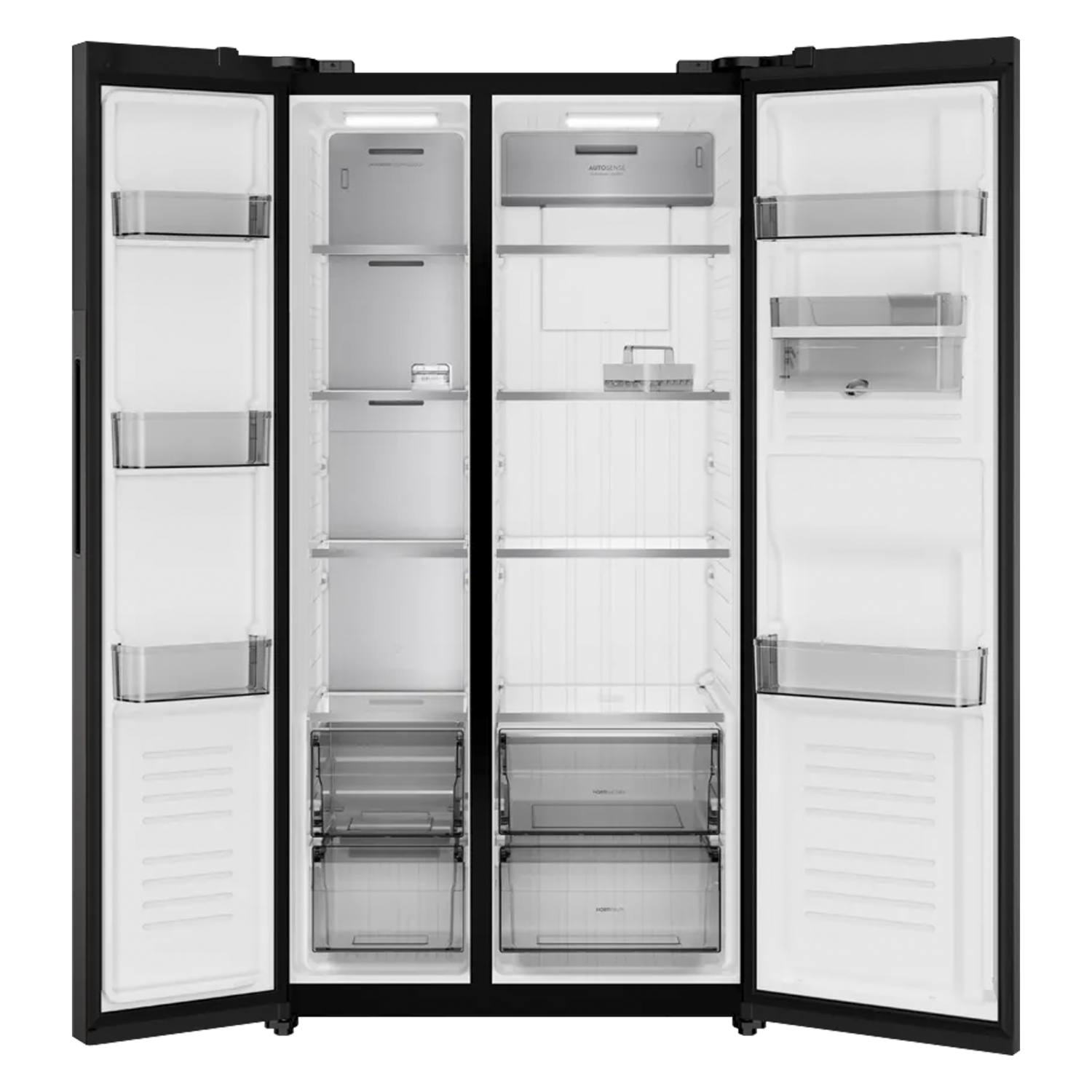 Refrigerador No Frost Side By Side Inverter Black ELECTROLUX 528 Litros