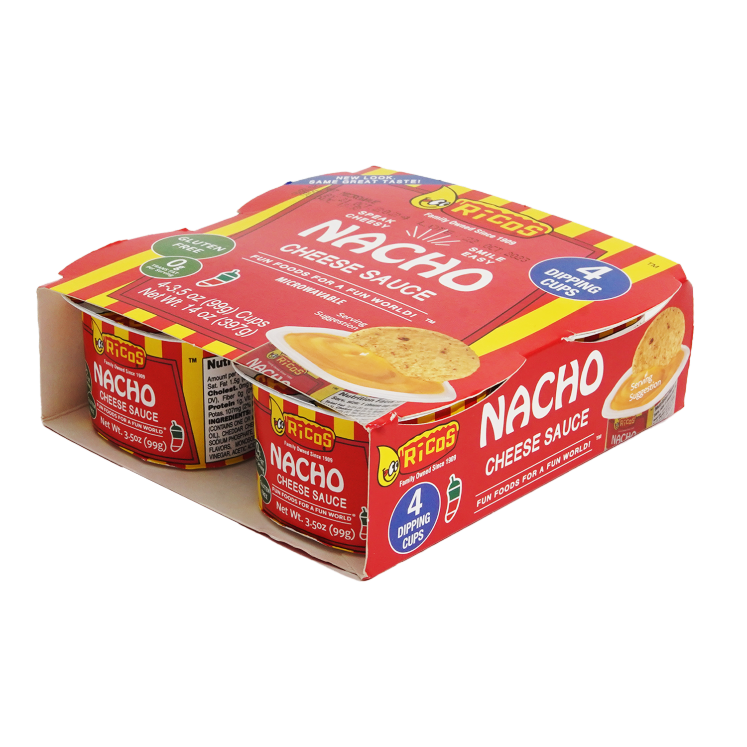 Pack Nacho Cheese Sauce RICOS 397 G