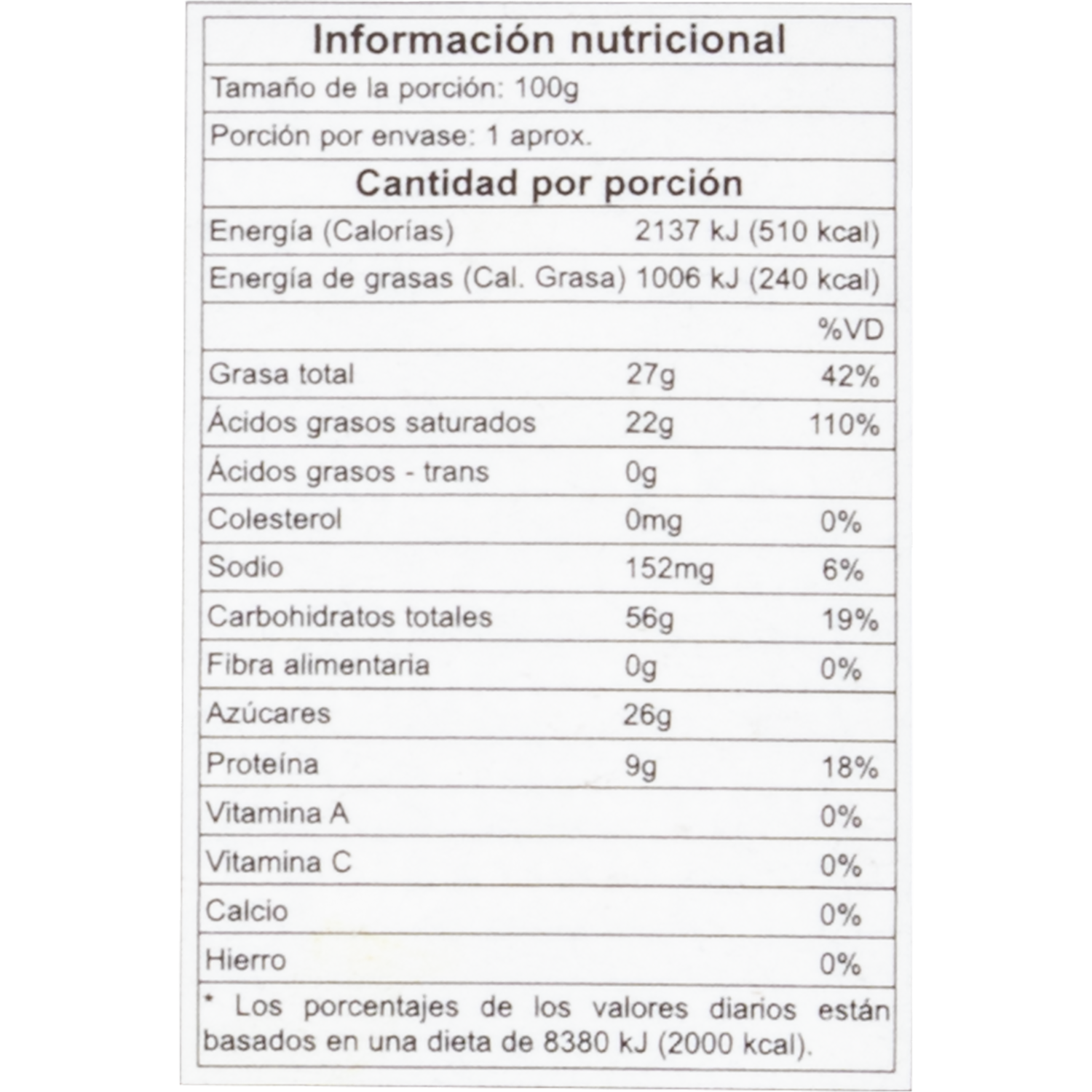 Galletas Dulces Dados De Chocolate LOACKER 125 G