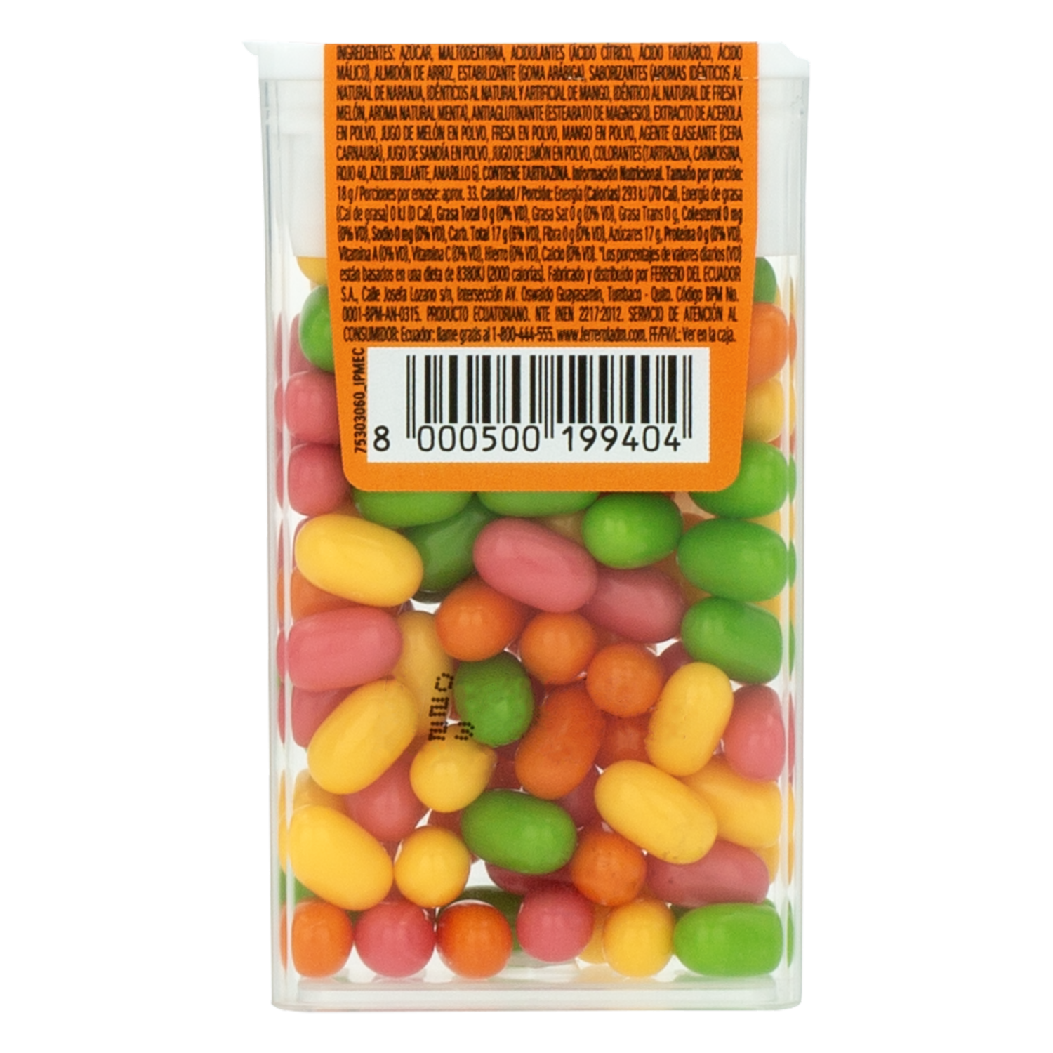 Caramelo Masticable Fruit Adventure TIC TAC 49 G