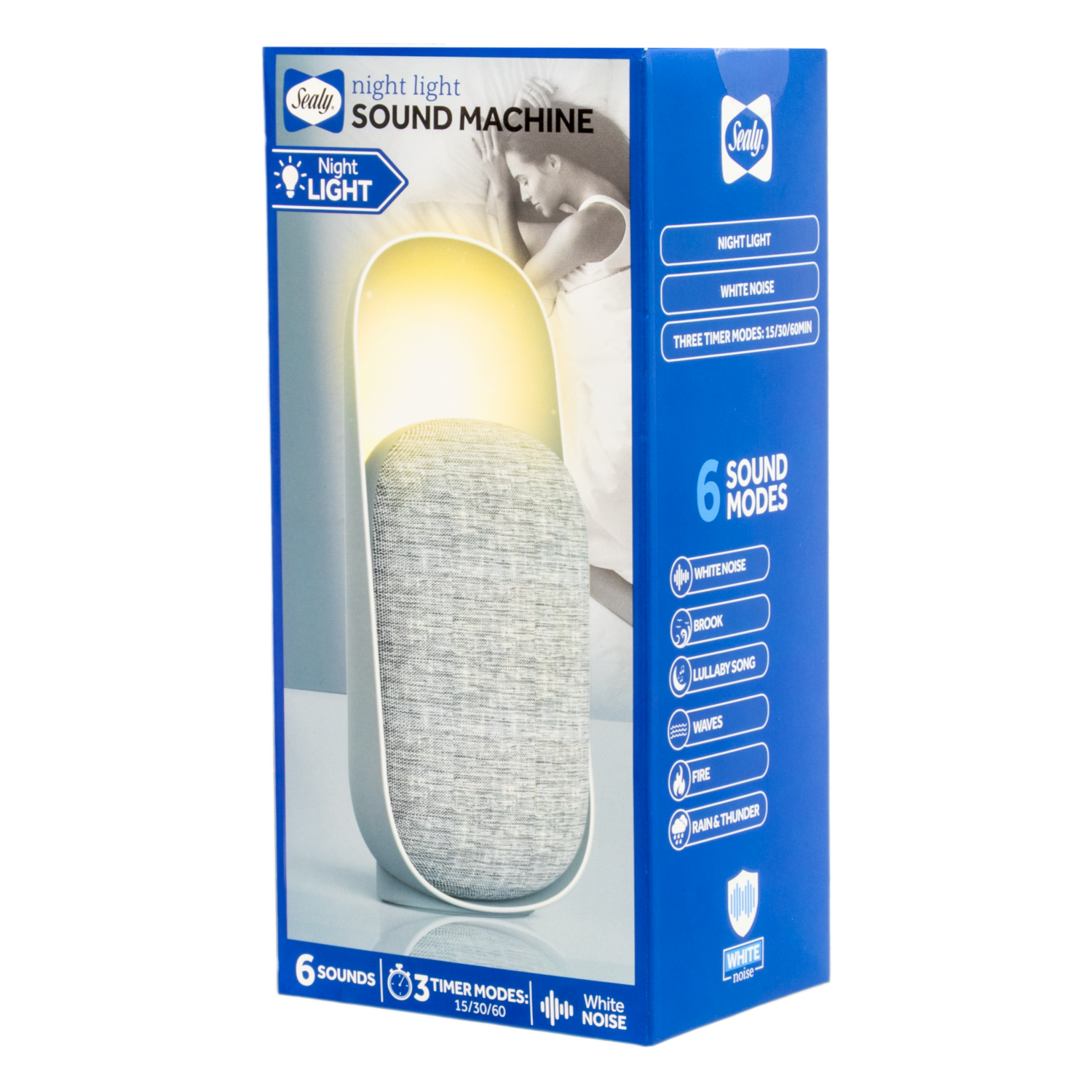 Maquina De Luz Para La Noche Con Sonidos SEALY 3 Modos