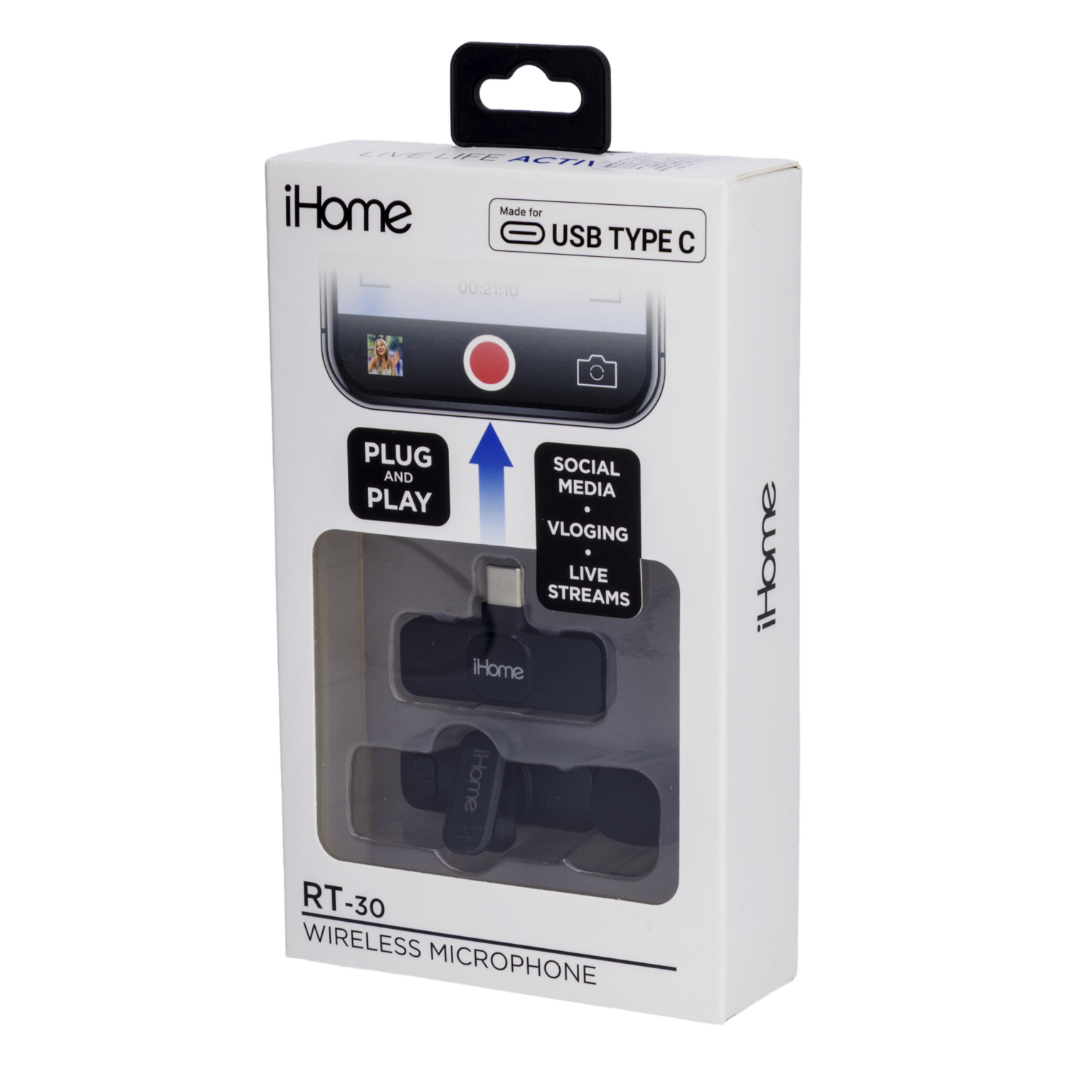 Micrófono Inalámbrico IHOME 2 Piezas