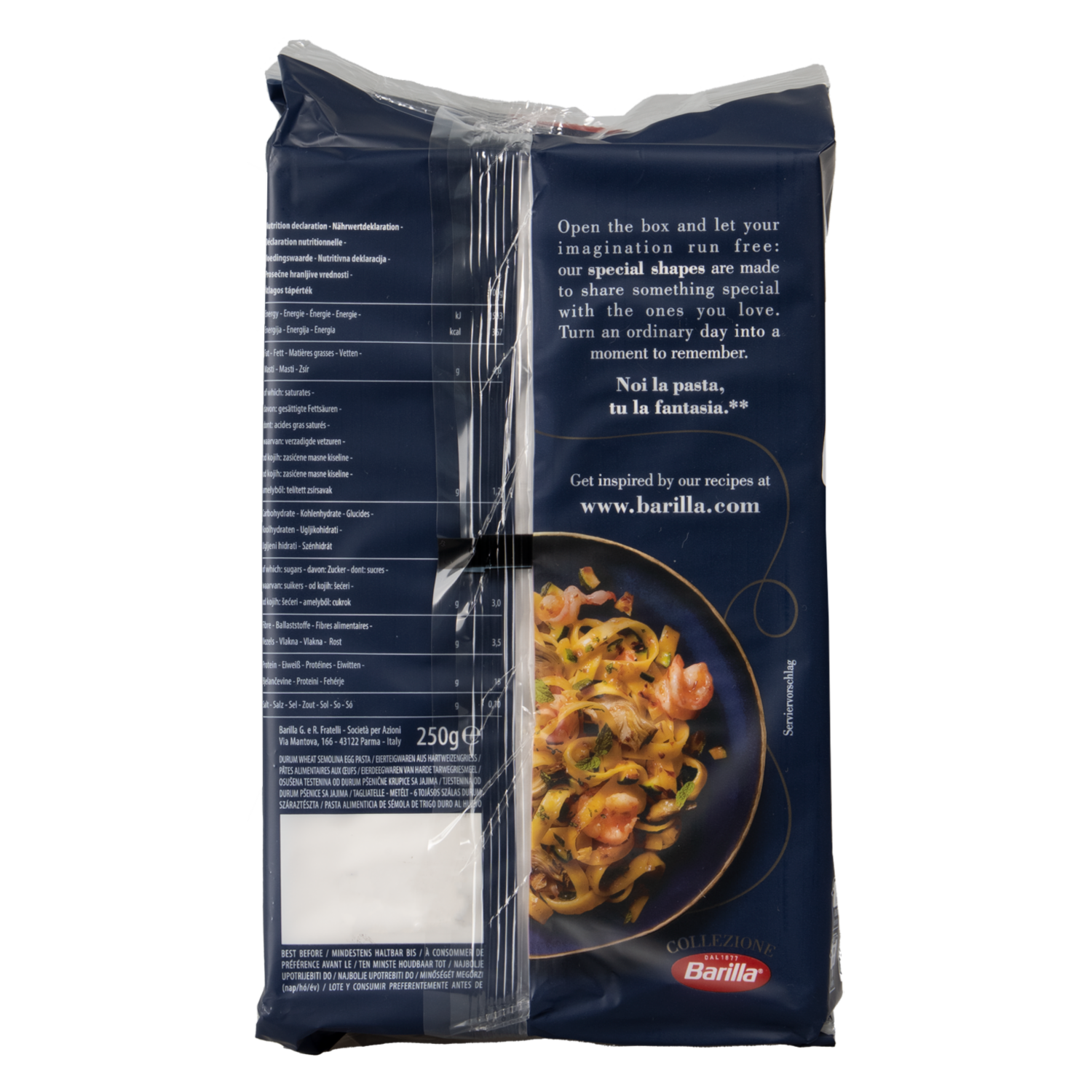 Tagliatelle Alluovo BARILLA 250 G