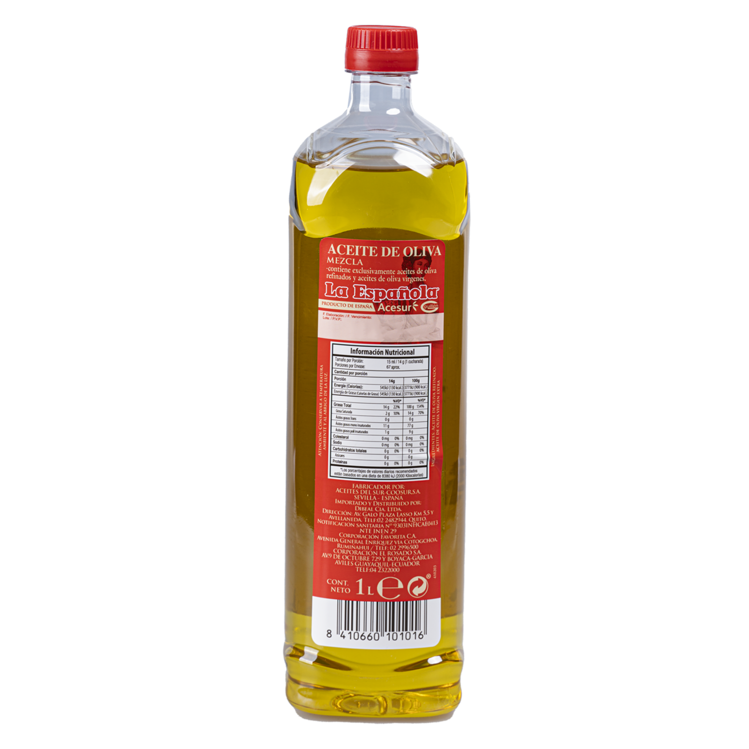 Aceite De Oliva Mezcla LA ESPAÑOLA Botella