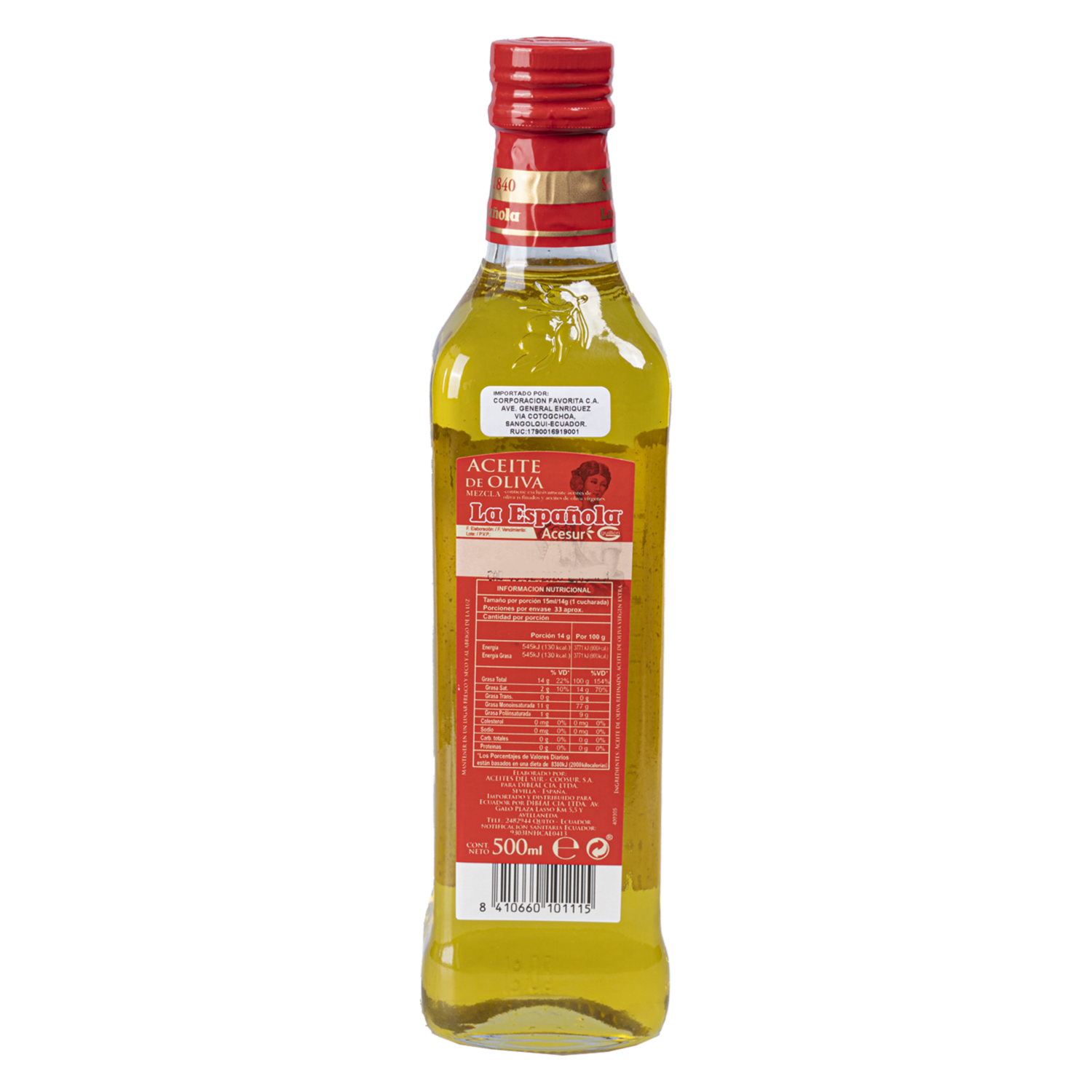 Aceite De Oliva Mezcla LA ESPAÑOLA Botella
